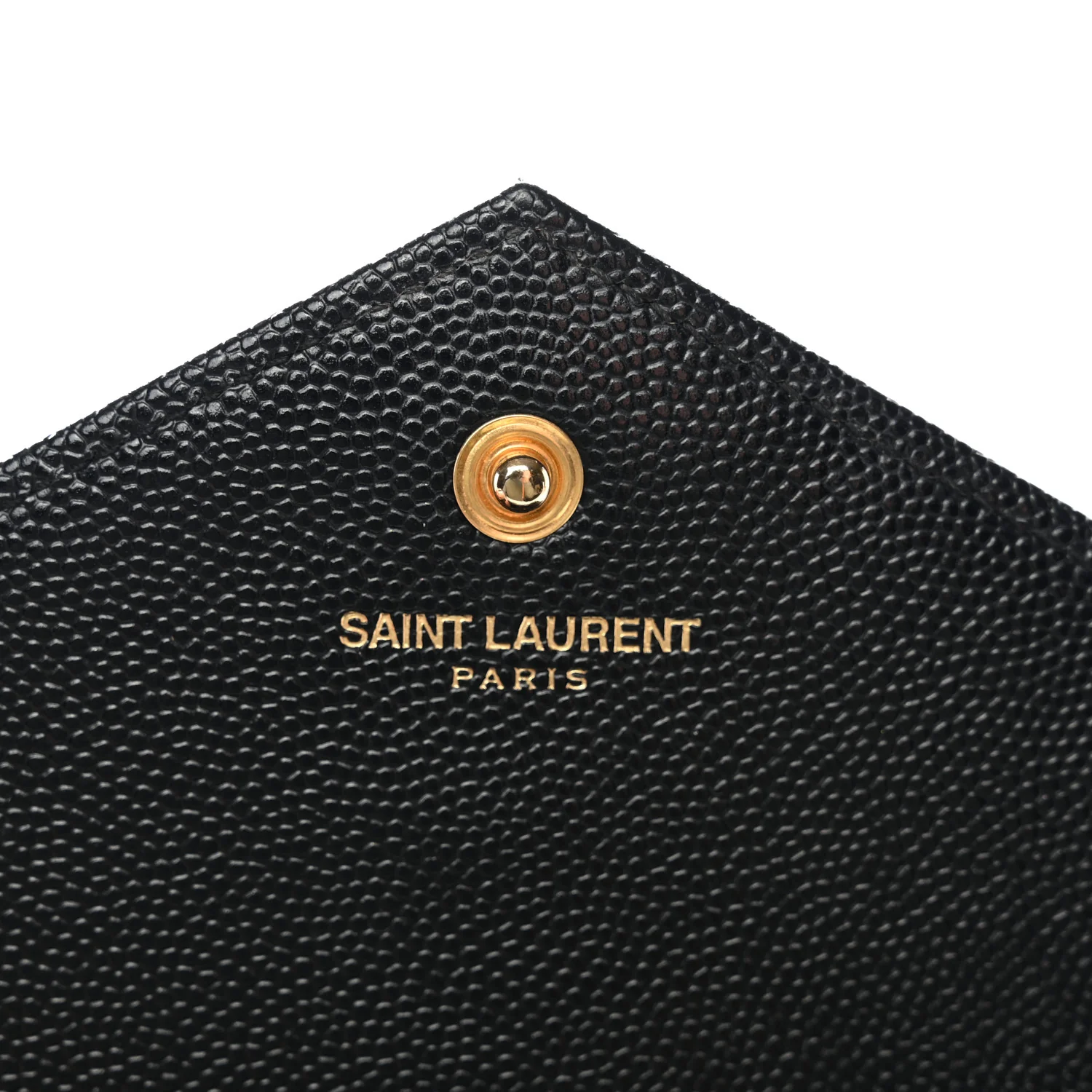 Grain De Poudre Matelasse Chevron Monogram Chain Wallet Black - Image 17