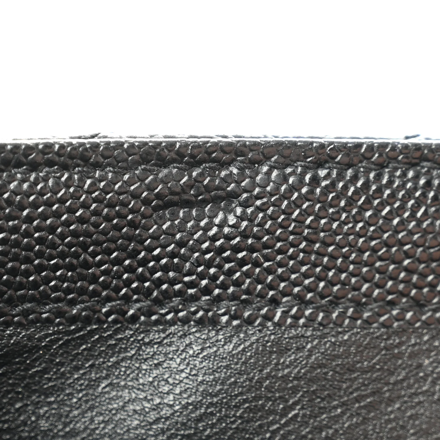 Grain De Poudre Matelasse Chevron Monogram Monochrome Chain Wallet Black - Image 11
