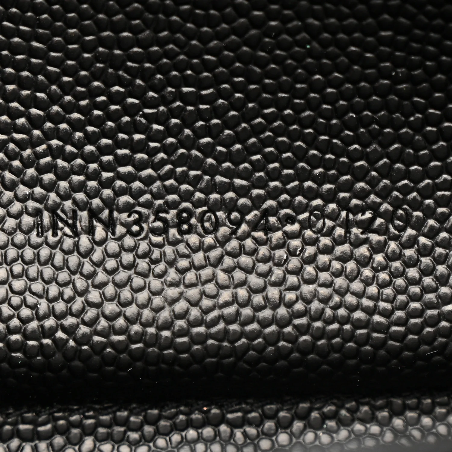 Grain De Poudre Matelasse Chevron Monogram Zip Around Wallet Black - Image 7
