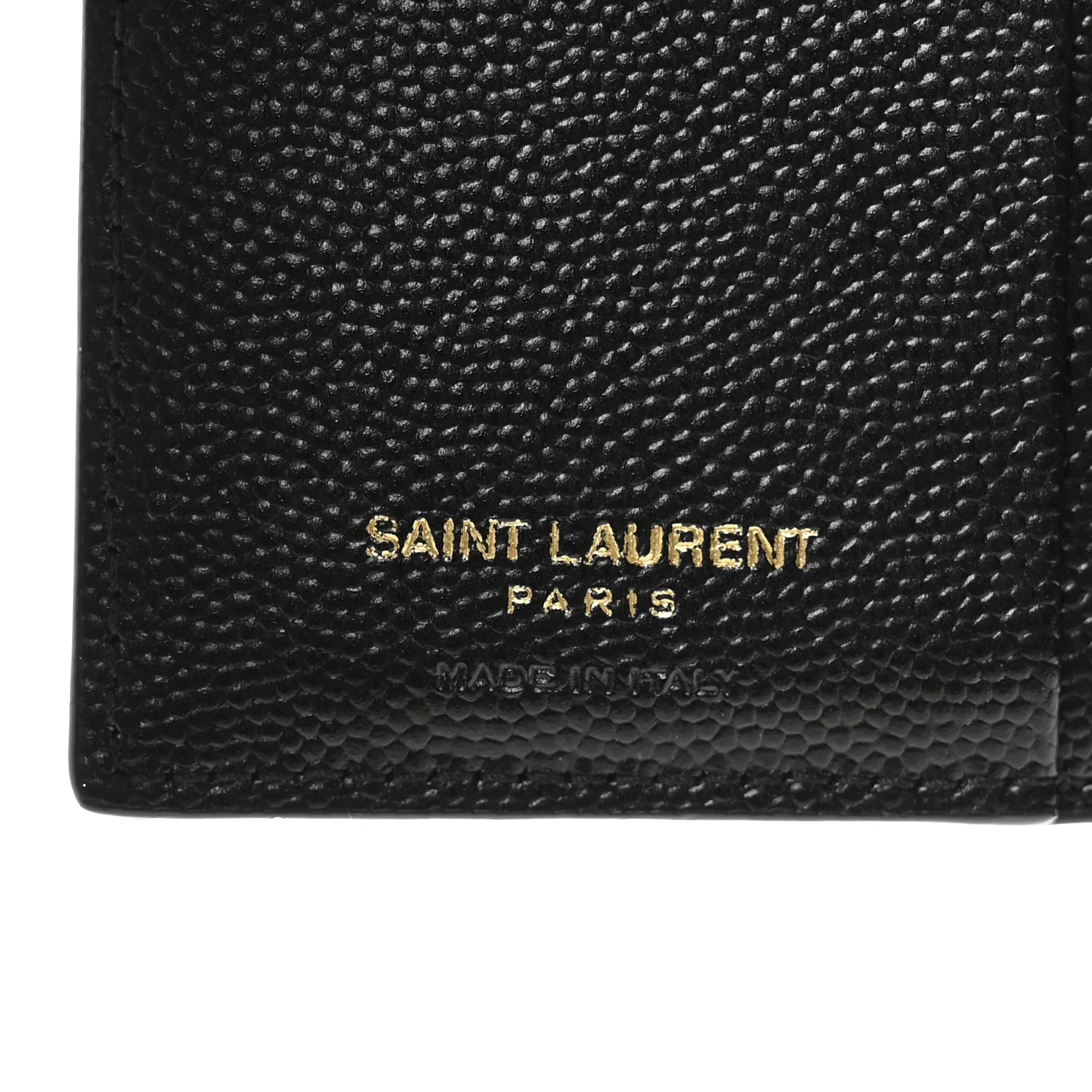 Grain De Poudre Matelasse Chevron Monogram Zipped Card Case Black - Image 6