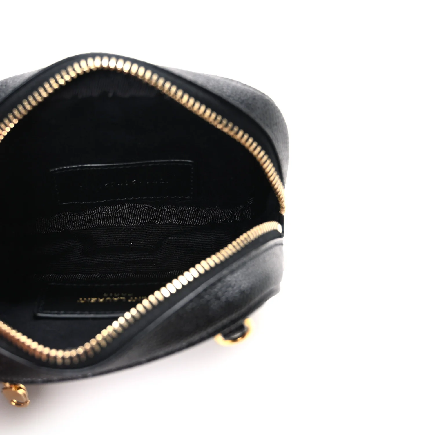 Grain De Poudre Matelasse Monogram Baby Lou Camera Bag Black - Image 5