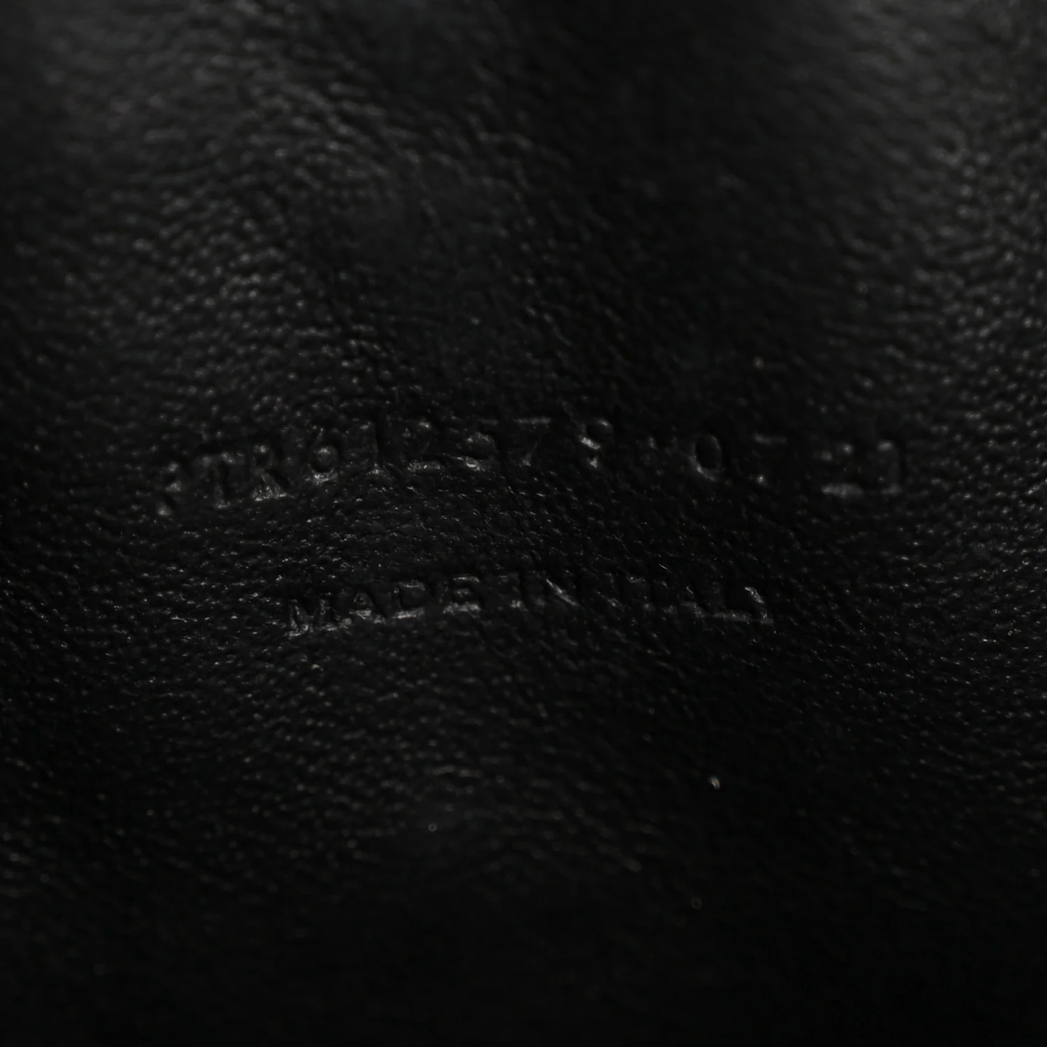 Grain De Poudre Matelasse Monogram Mini Lou Camera Bag Black - Image 7
