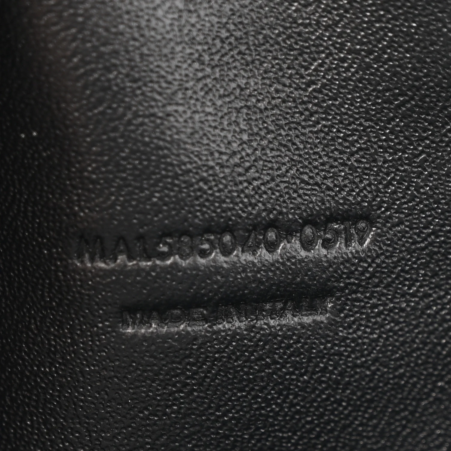 Grain De Poudre Matelasse Monogram Mini Lou Camera Bag Black - Image 7