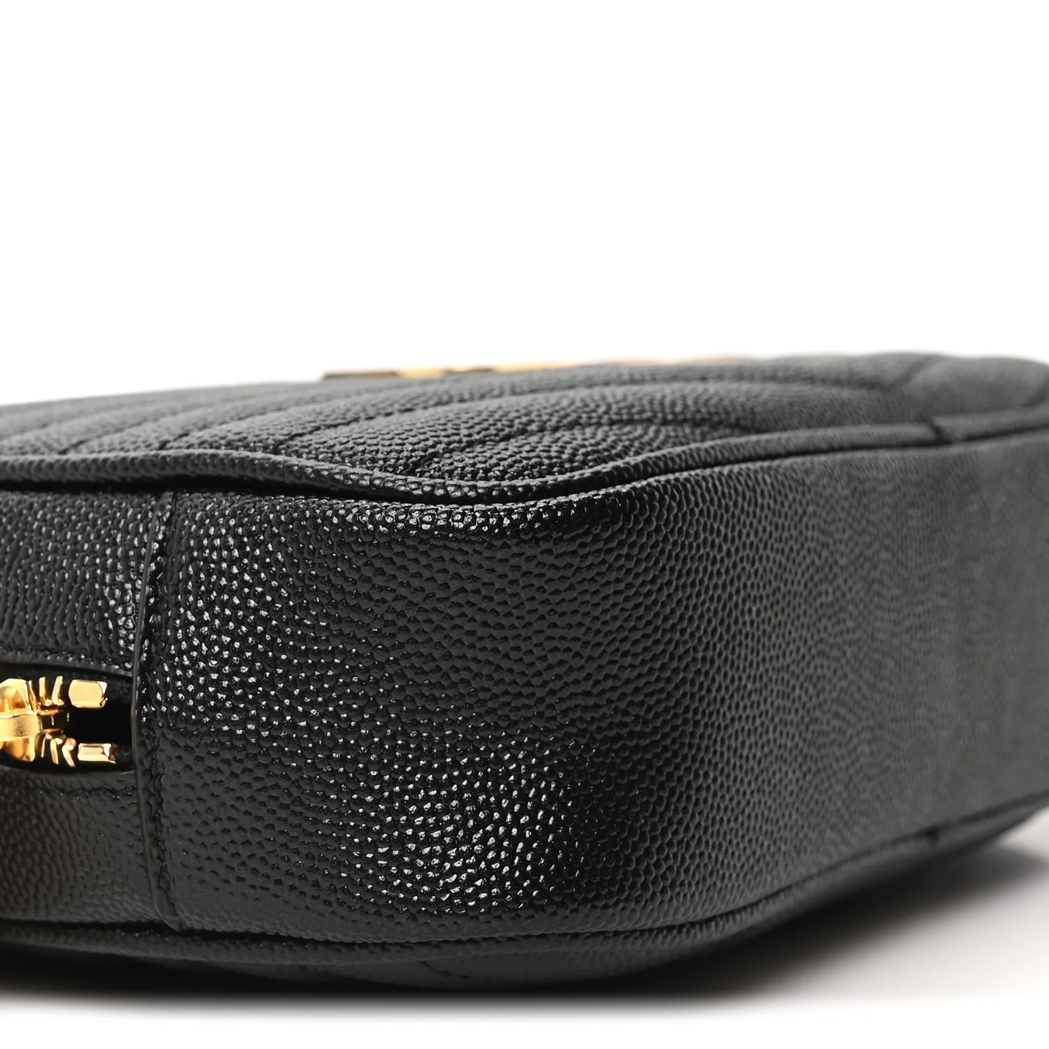 Grain De Poudre Matelasse Monogram Mini Lou Camera Bag Black - Image 8