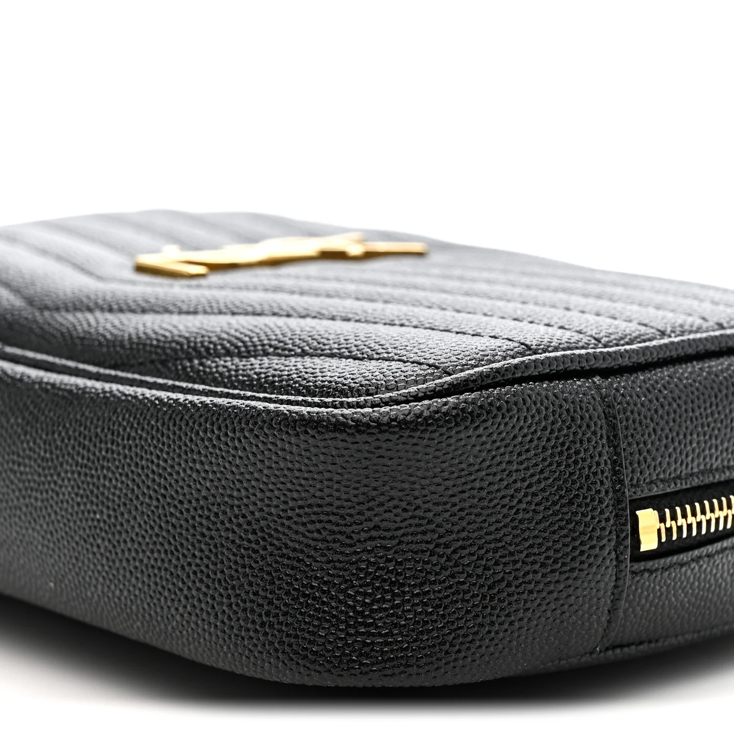 Grain De Poudre Matelasse Monogram Mini Lou Camera Bag Black - Image 10