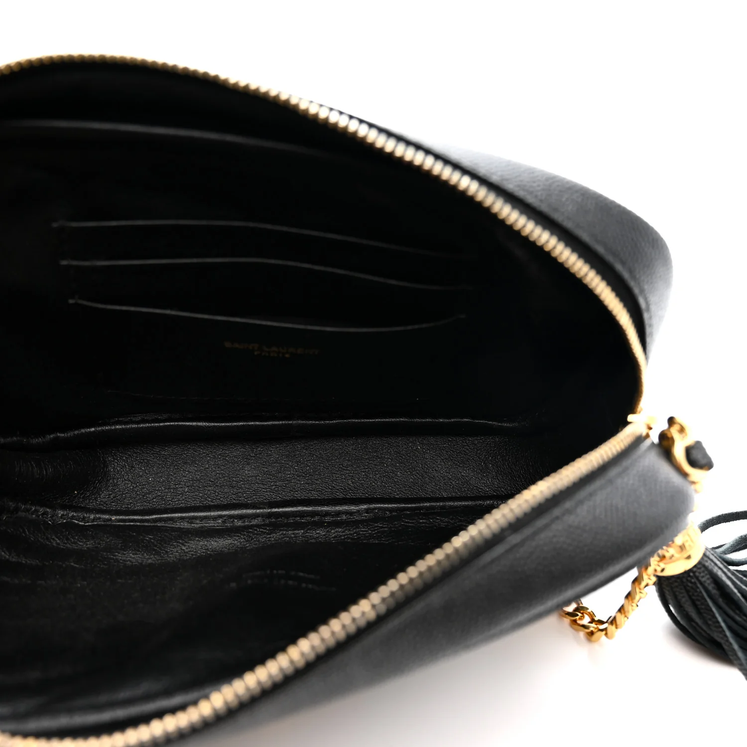 Grain De Poudre Matelasse Monogram Mini Lou Camera Bag Black - Image 5
