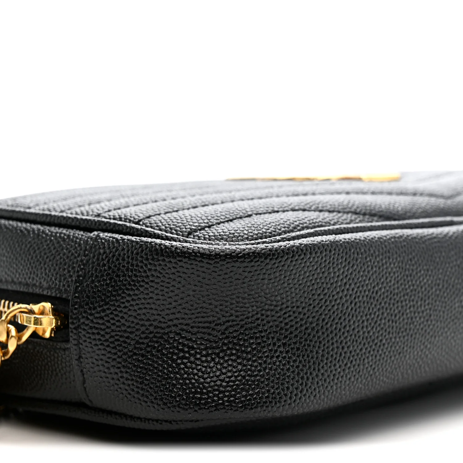 Grain De Poudre Matelasse Monogram Mini Lou Camera Bag Black - Image 9
