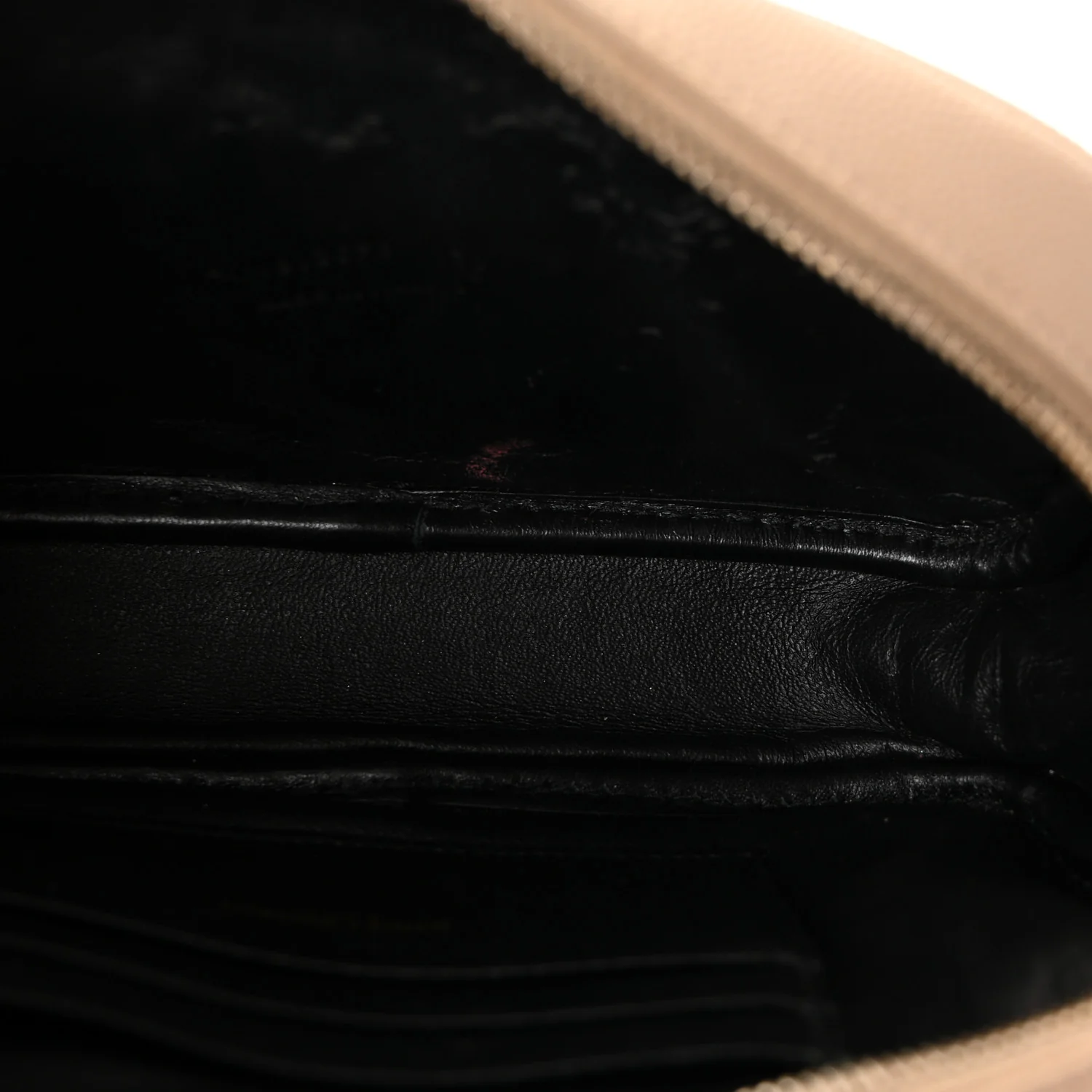 Grain De Poudre Matelasse Monogram Mini Lou Camera Bag Dark Beige - Image 5
