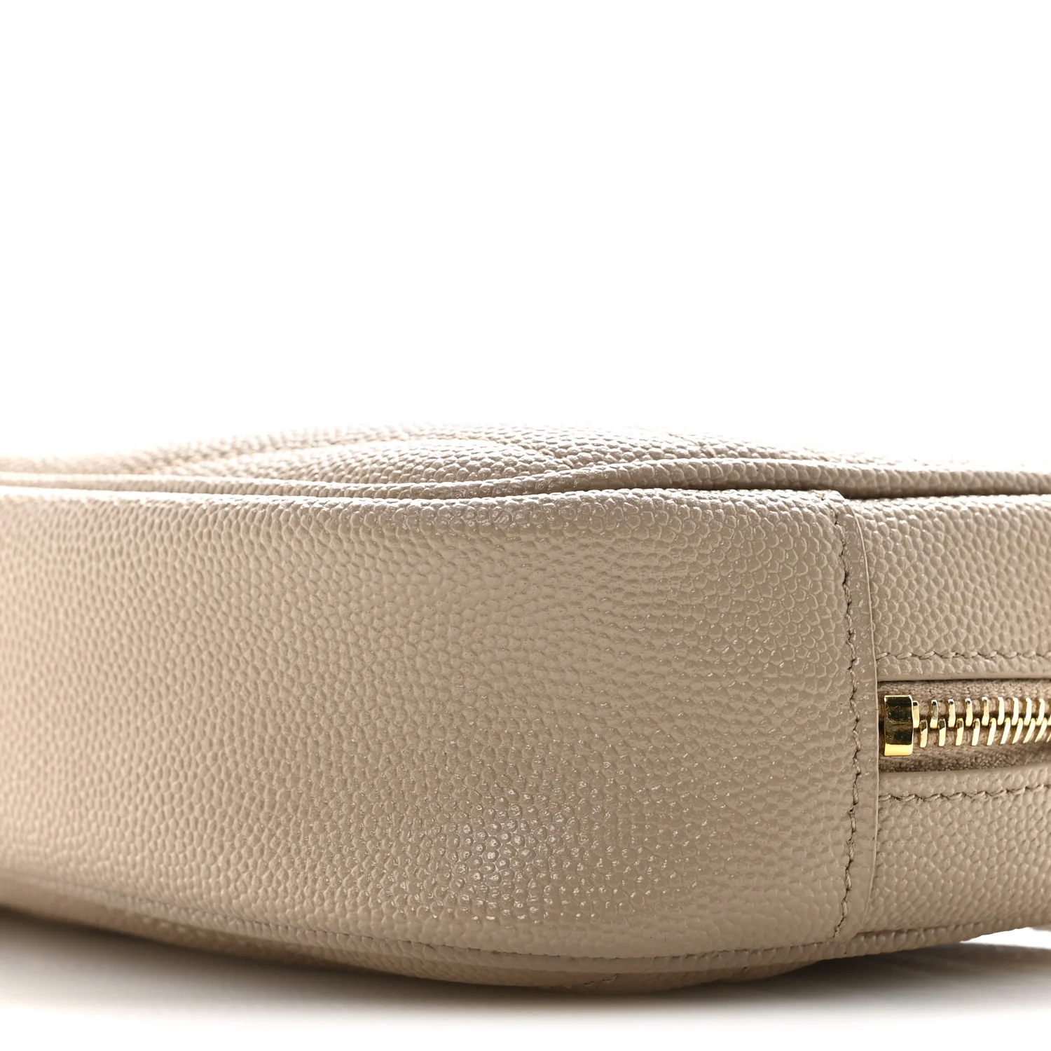 Grain De Poudre Matelasse Monogram Mini Lou Camera Bag Dark Beige - Image 10