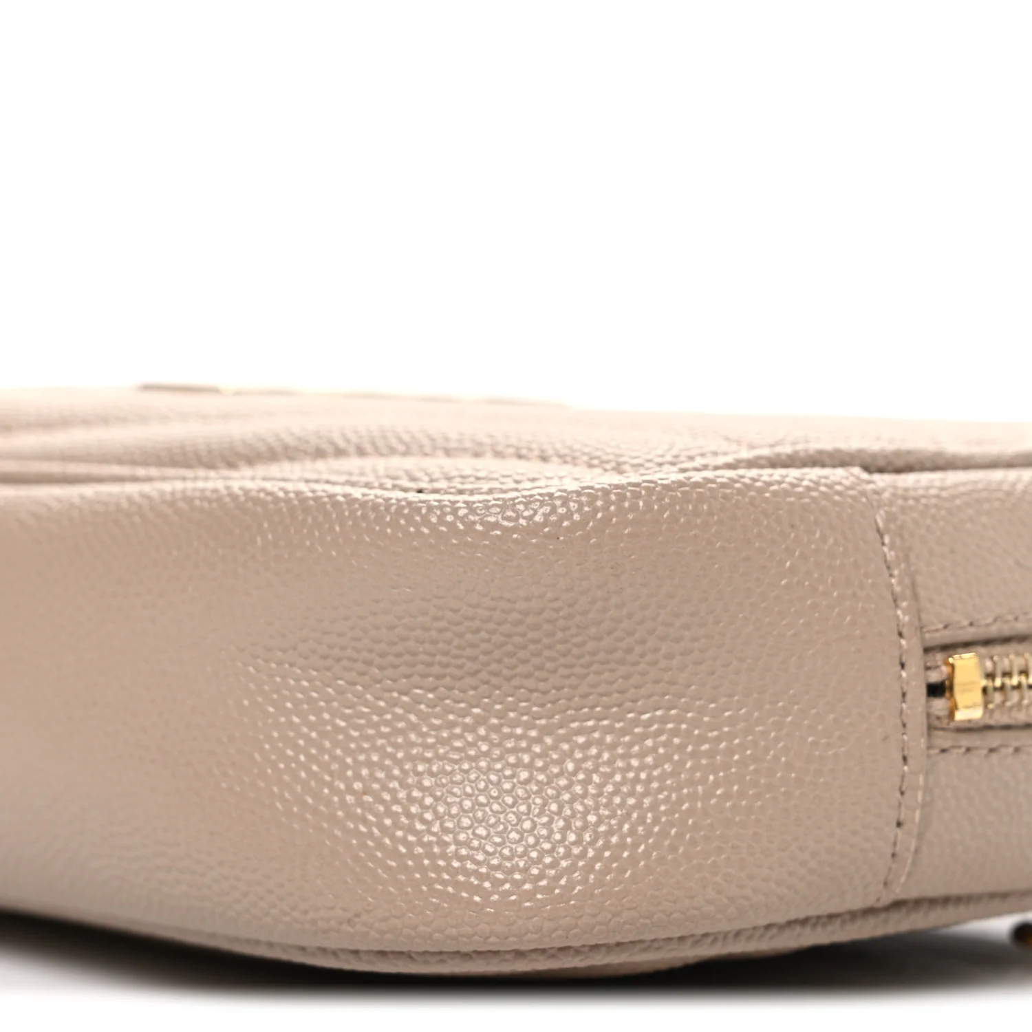 Grain De Poudre Matelasse Monogram Mini Lou Camera Bag Dark Beige - Image 10