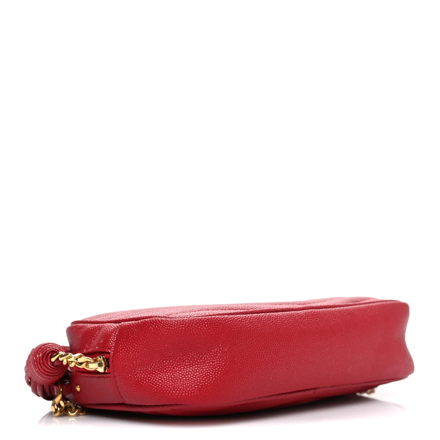 Grain De Poudre Matelasse Monogram Mini Lou Camera Bag Opyum Red - Image 4