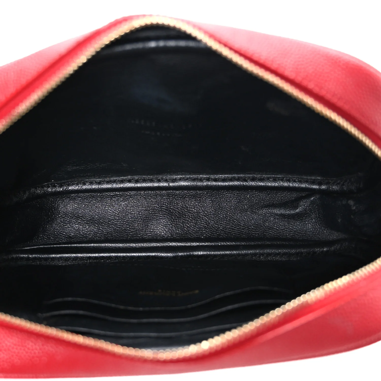 Grain De Poudre Matelasse Monogram Mini Lou Camera Bag Opyum Red - Image 5