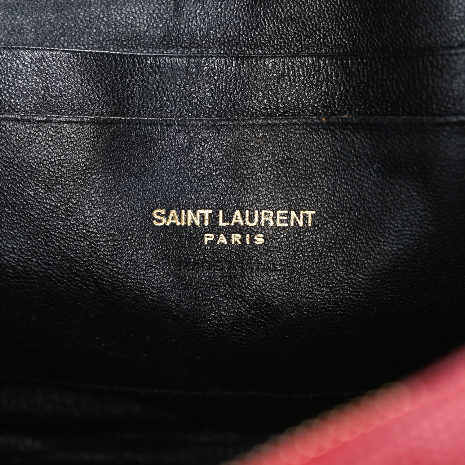 Grain De Poudre Matelasse Monogram Mini Lou Camera Bag Opyum Red - Image 6