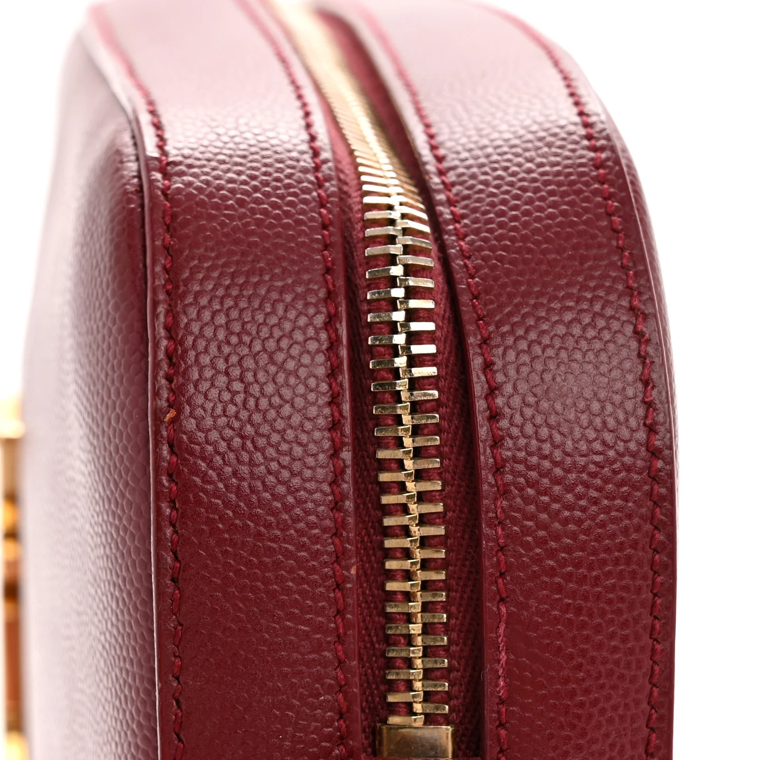 Grain De Poudre Medium Classic Monogram Camera Bag Oxblood - Image 13