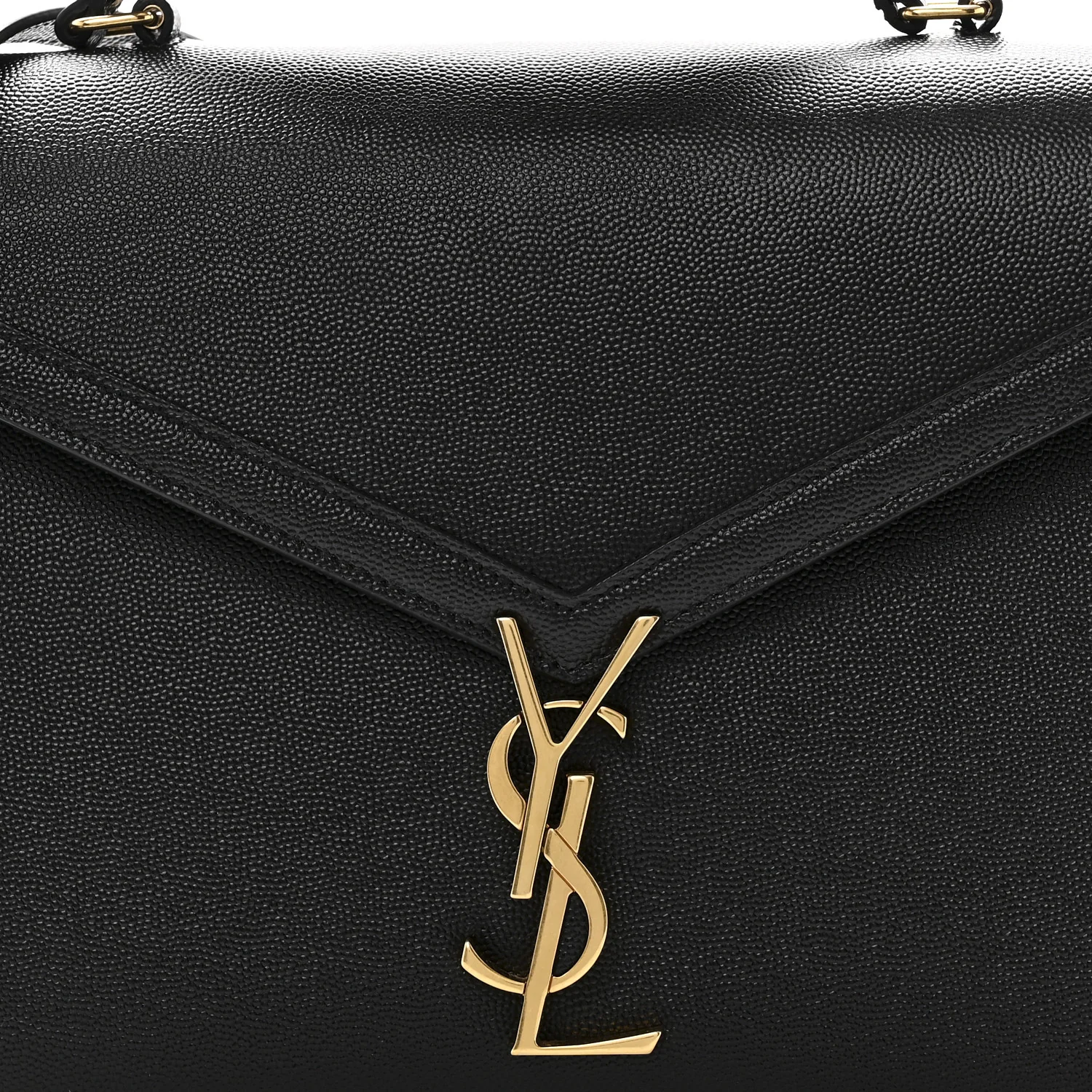 Grain de Poudre Medium Classic Monogram Cassandra Top Handle Black - Image 7
