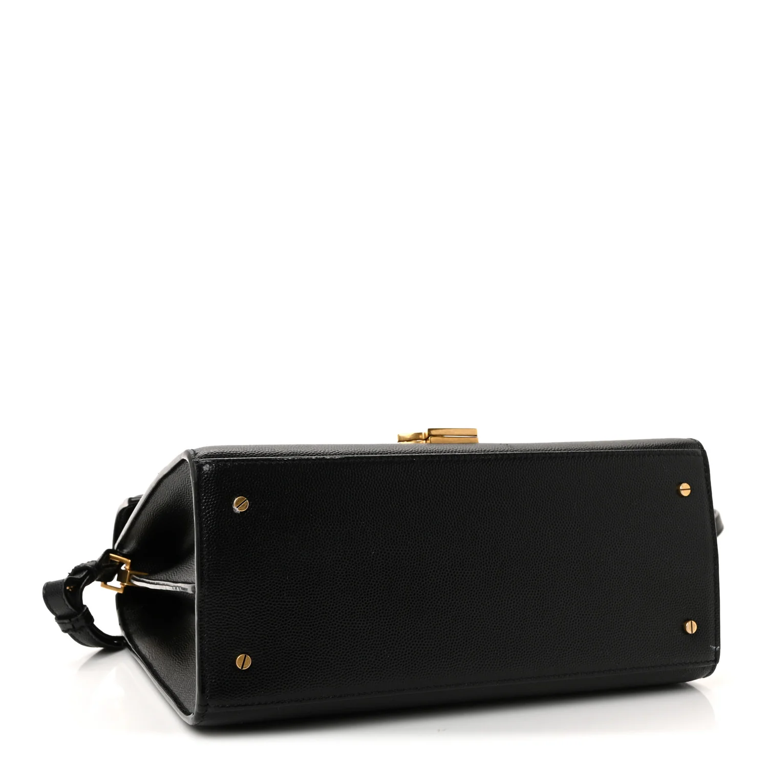 Grain de Poudre Medium Classic Monogram Cassandra Top Handle Black Rouge Legion - Image 4