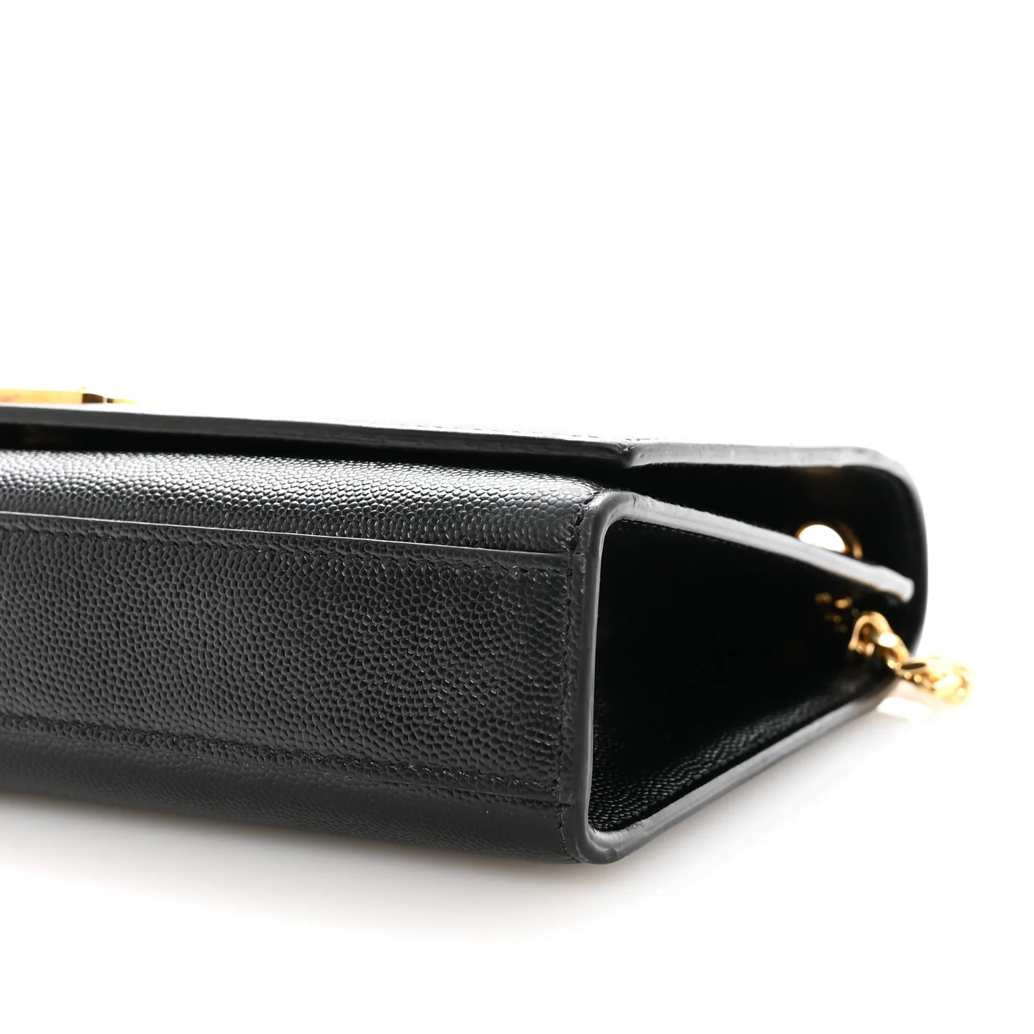 Grain De Poudre Medium Classic Monogram Kate Satchel Black - Image 9
