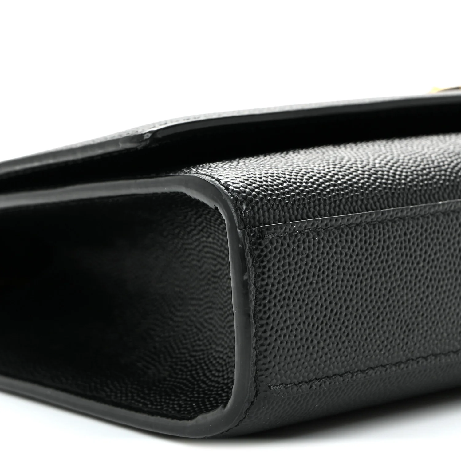 Grain De Poudre Medium Classic Monogram Kate Satchel Black - Image 8