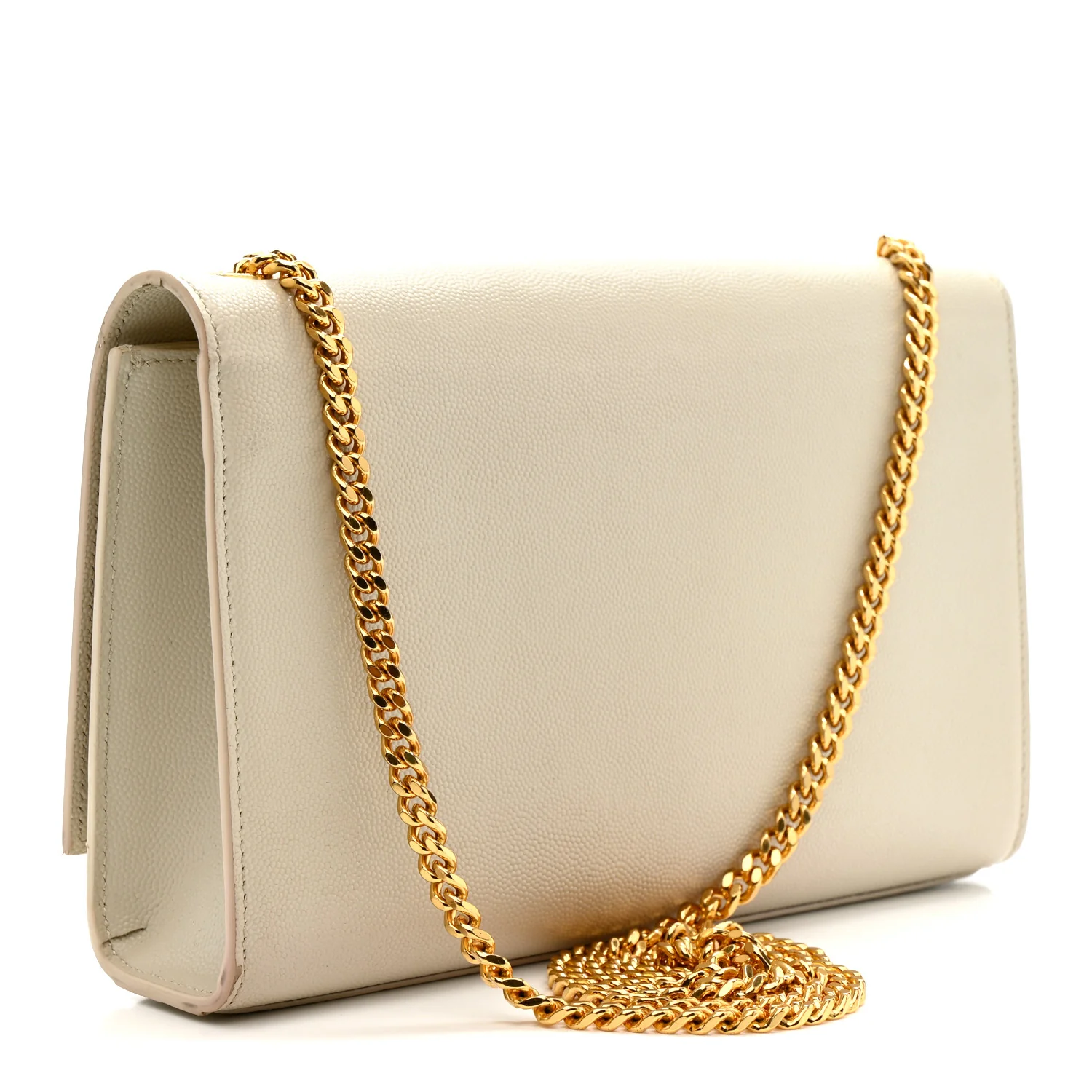 Grain De Poudre Medium Classic Monogram Kate Satchel Crema Soft - Image 3