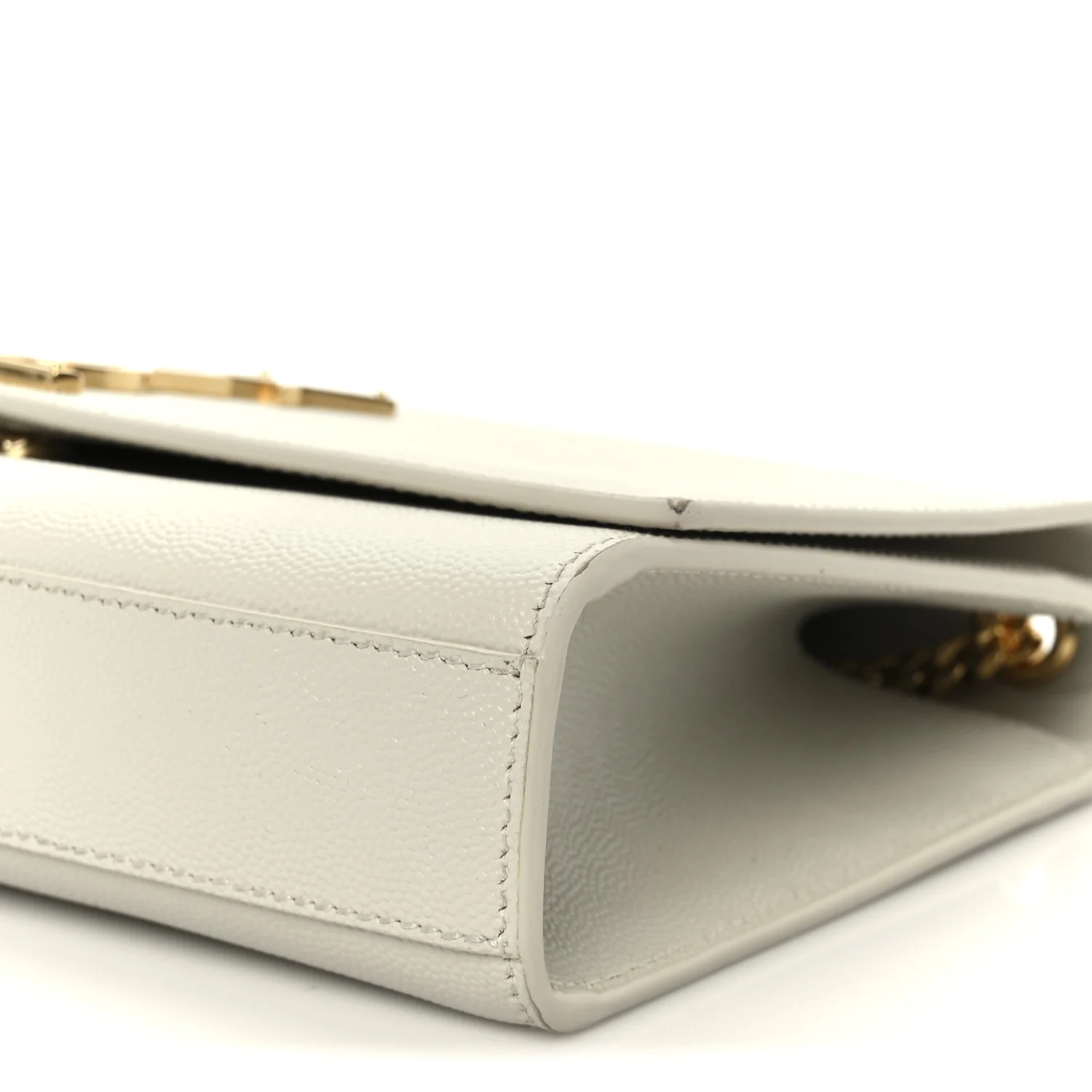 Grain De Poudre Medium Classic Monogram Kate Satchel Crema Soft - Image 11