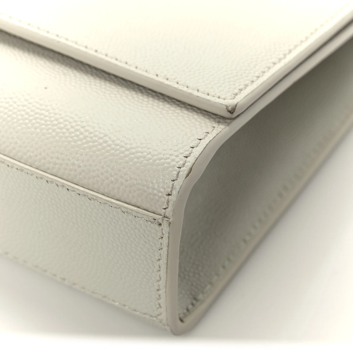 Grain De Poudre Medium Classic Monogram Kate Satchel Crema Soft - Image 12