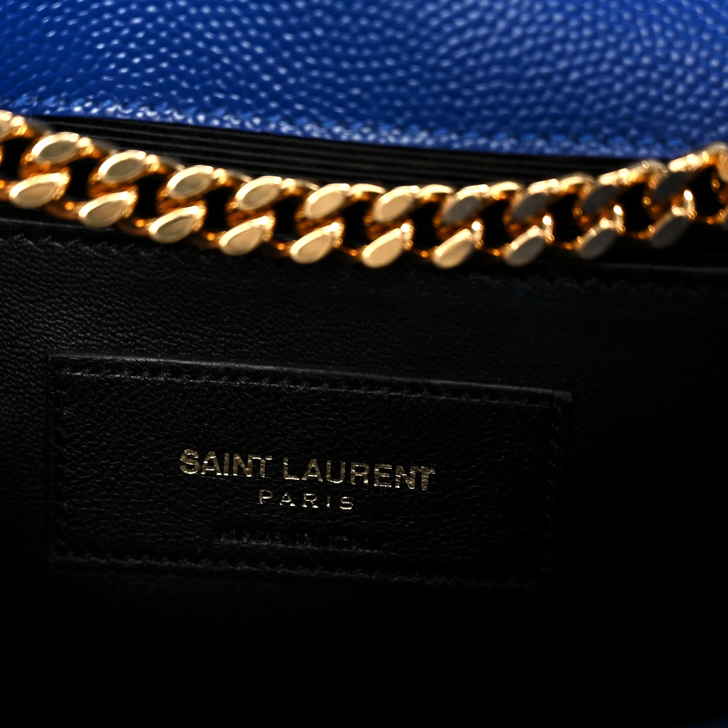 Grain De Poudre Medium Classic Monogram Kate Satchel Flash Blue - Image 6