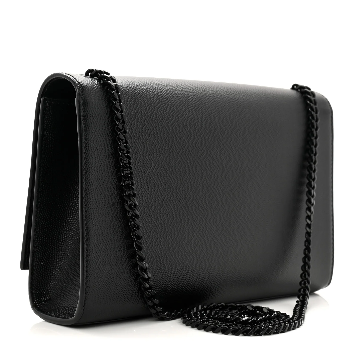 Grain De Poudre Medium Classic Monogram Monochrome Kate Satchel Black - Image 3