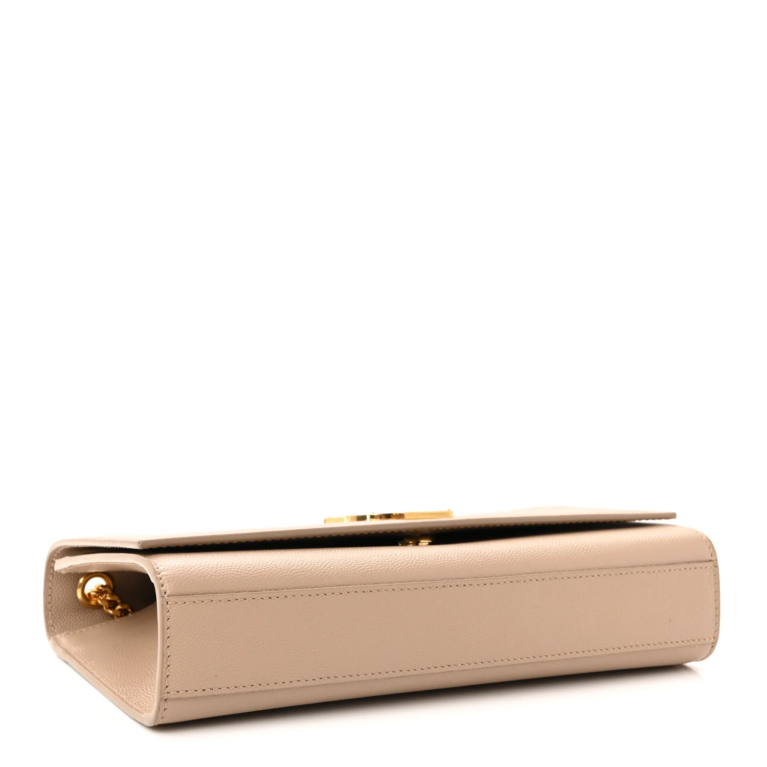Grain De Poudre Medium Monogram Kate Satchel Dark Beige - Image 4