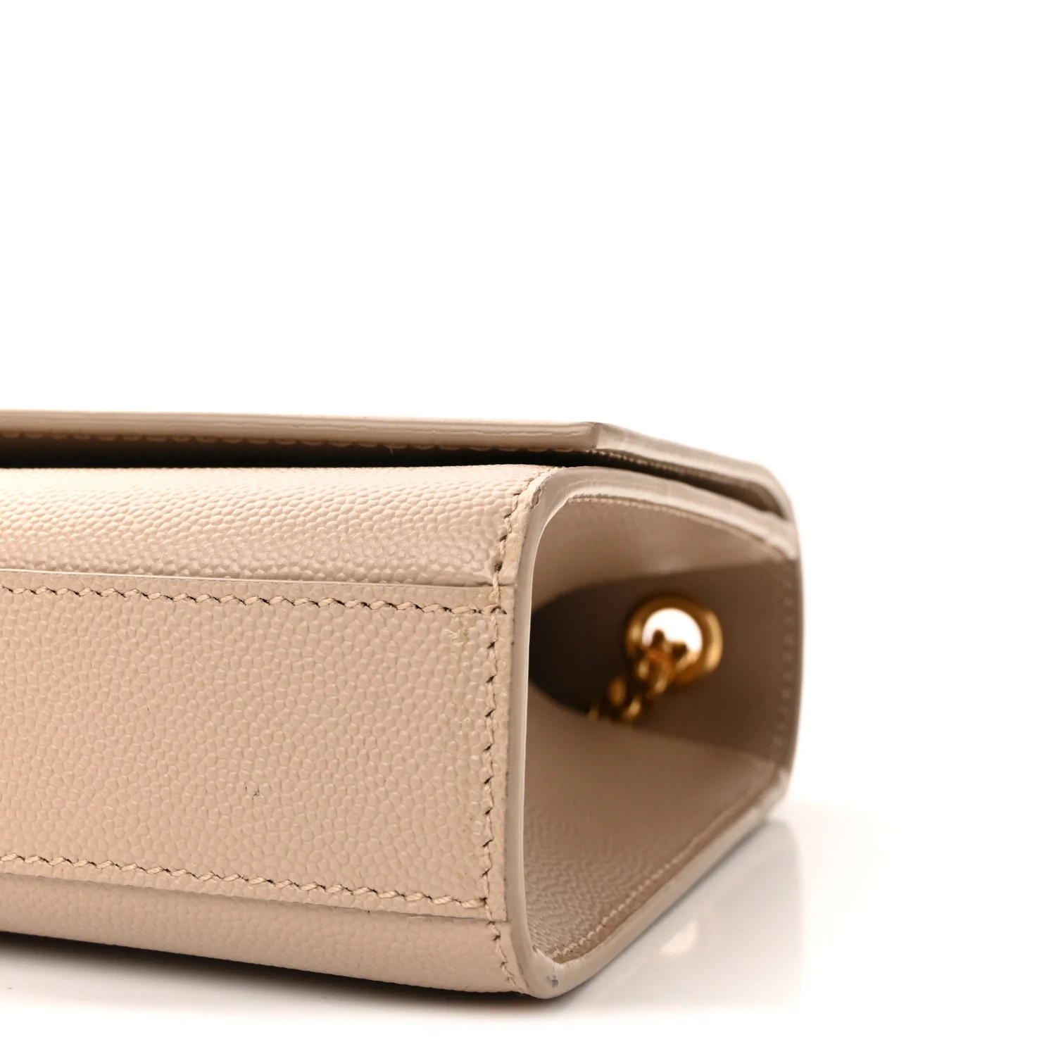 Grain De Poudre Medium Monogram Kate Satchel Dark Beige - Image 9