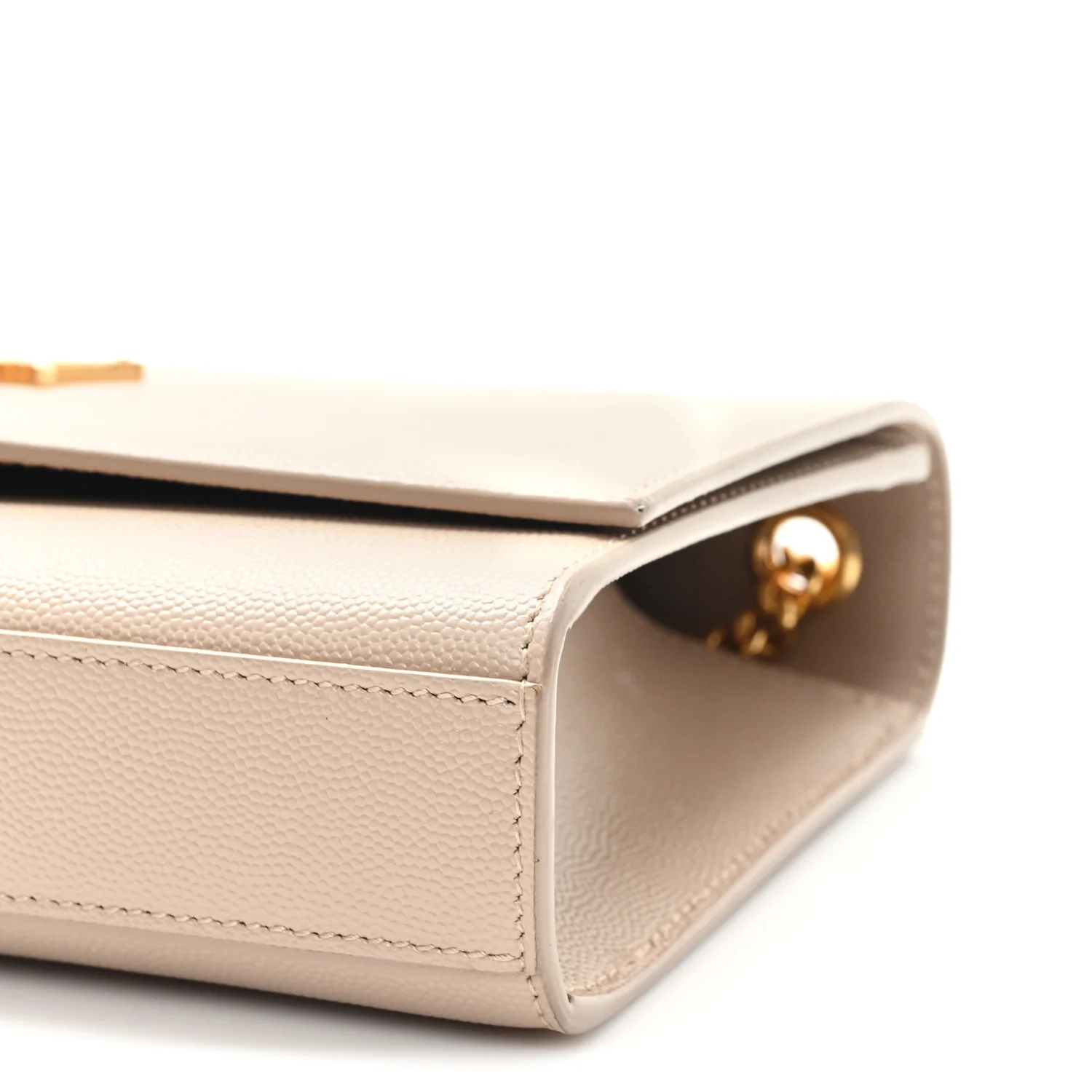 Grain De Poudre Medium Monogram Kate Satchel Dark Beige - Image 10