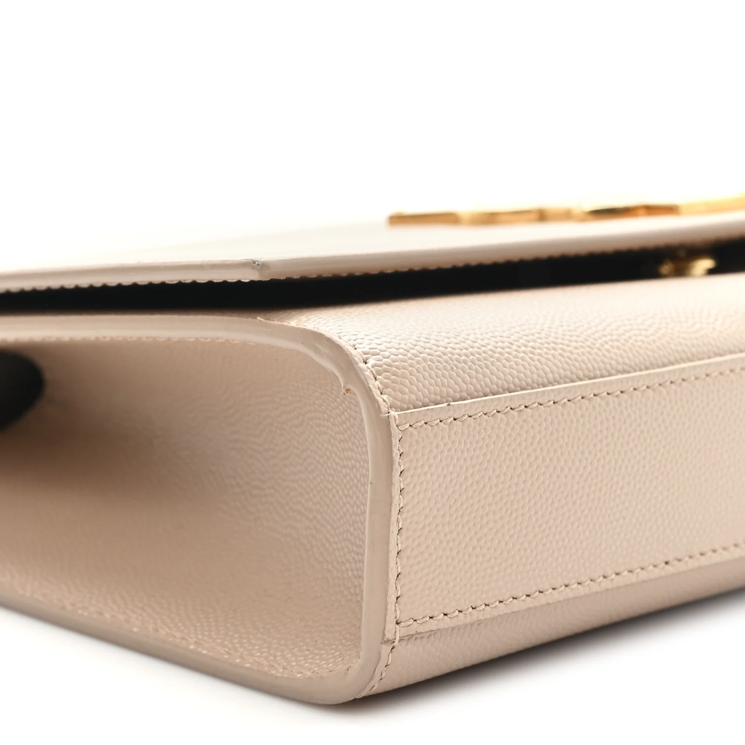 Grain De Poudre Medium Monogram Kate Satchel Dark Beige - Image 9