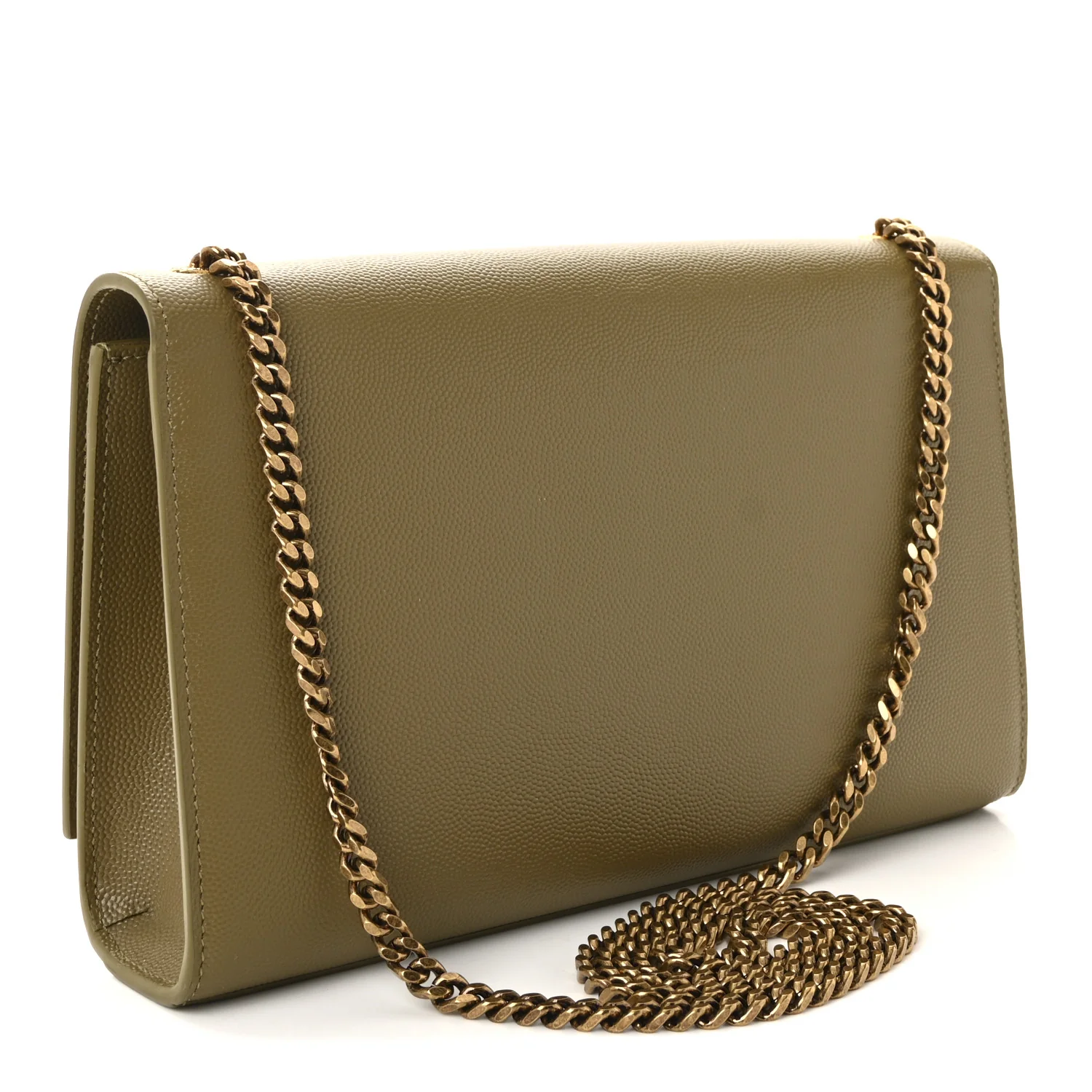 Grain De Poudre Medium Monogram Kate Satchel Hazel Green - Image 3