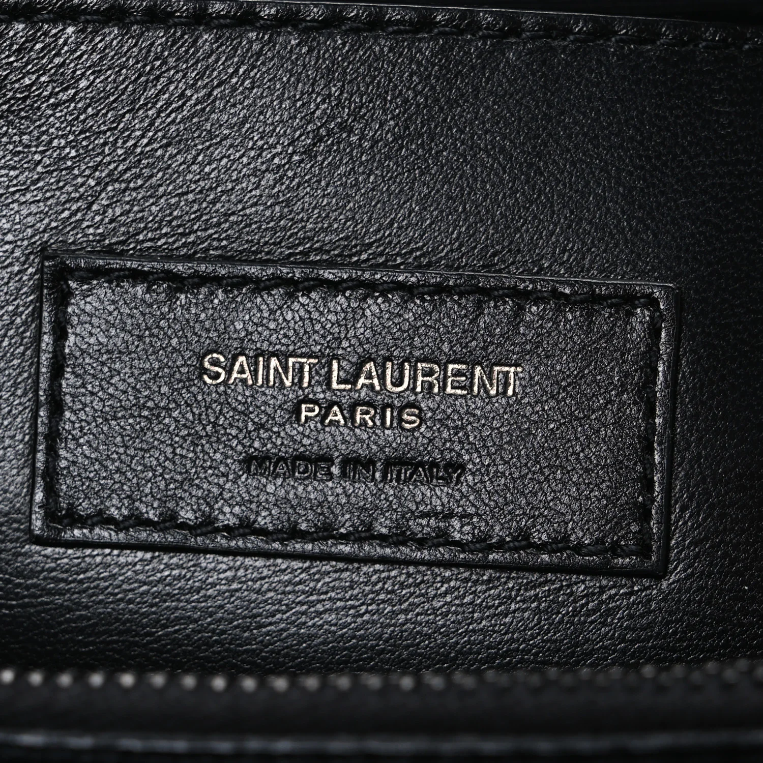Grain De Poudre Medium West Hollywood Monogram Fold-Over Bag Black - Image 6