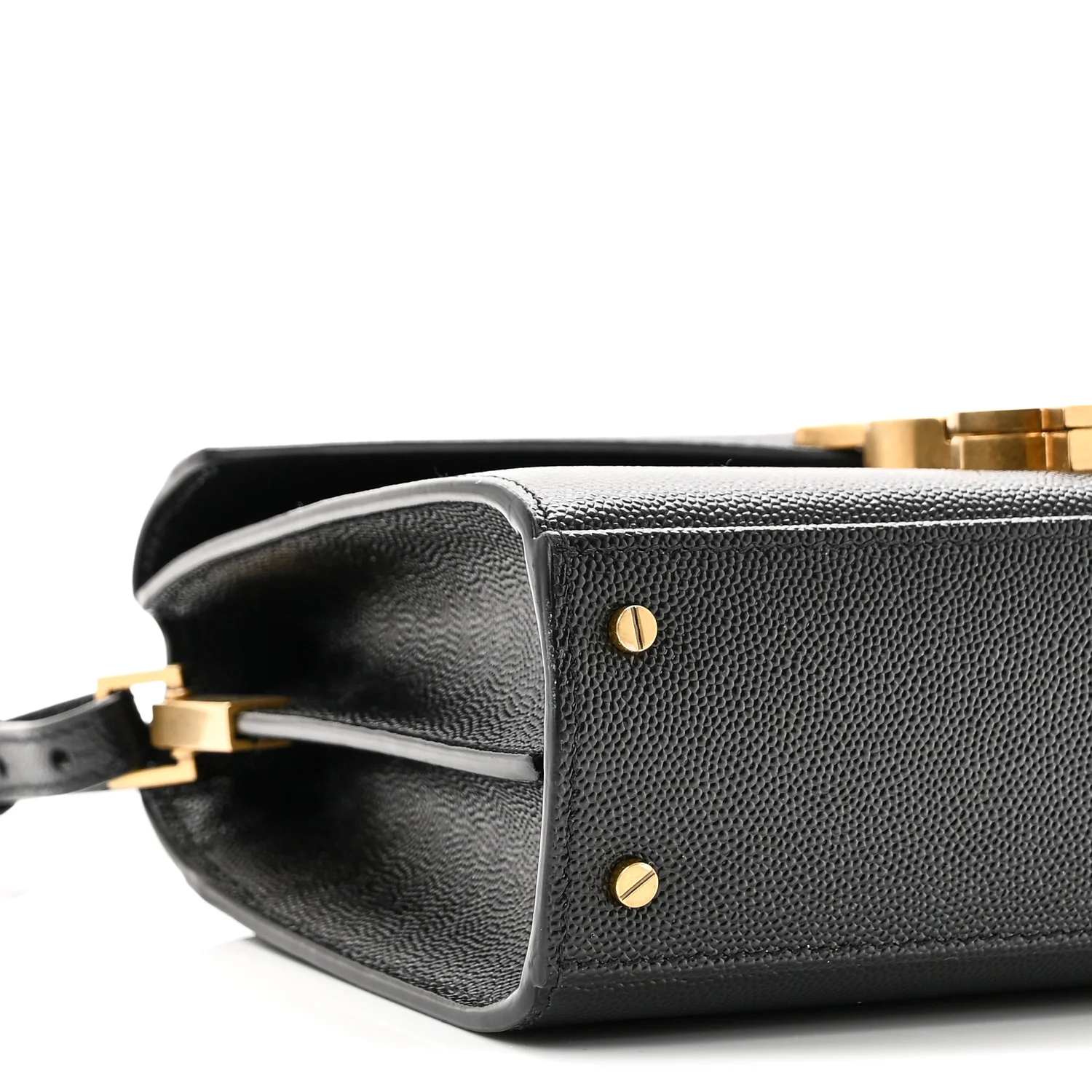 Grain De Poudre Mini Classic Monogram Cassandra Top Handle Black - Image 8
