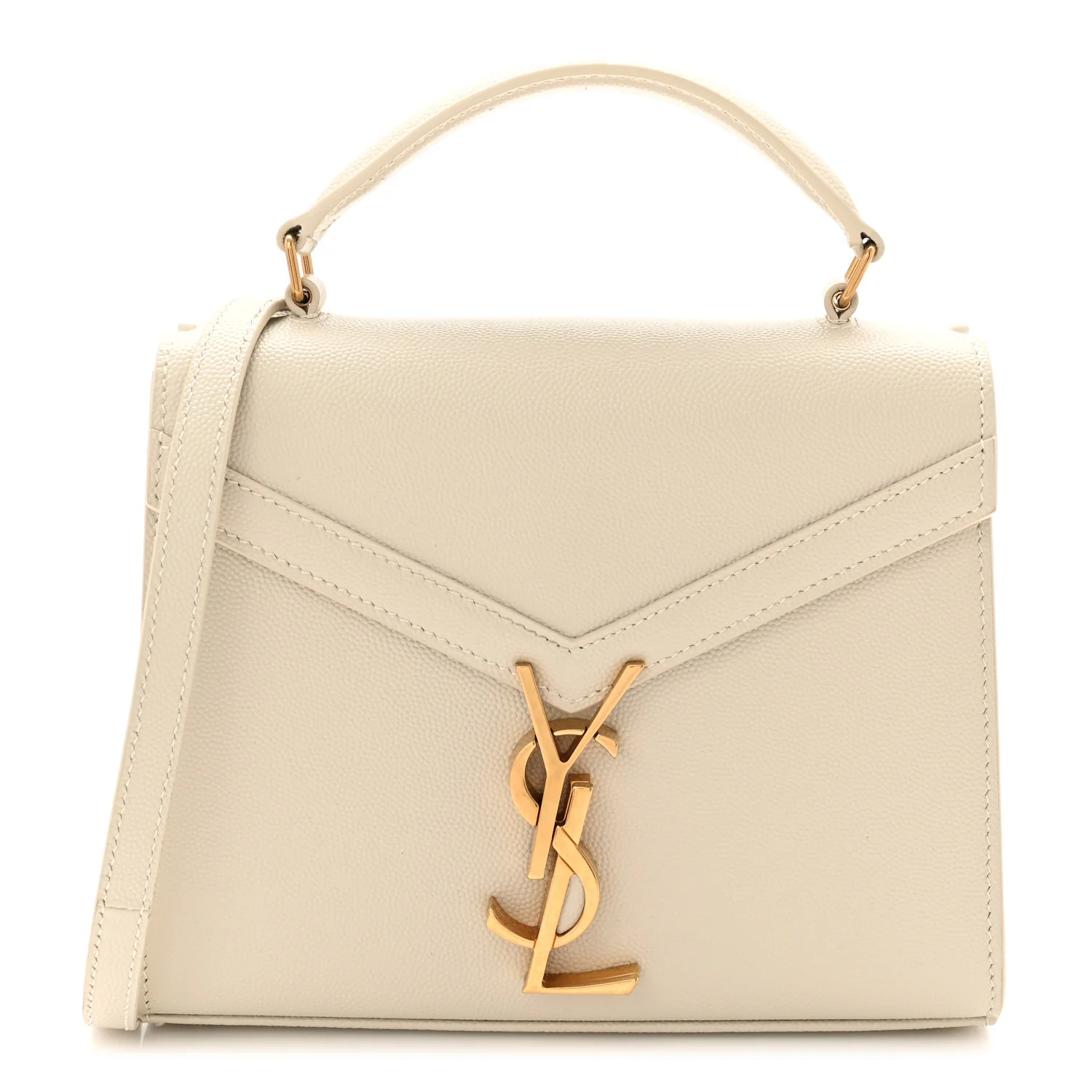 Grain de Poudre Mini Classic Monogram Cassandra Top Handle Vintage White