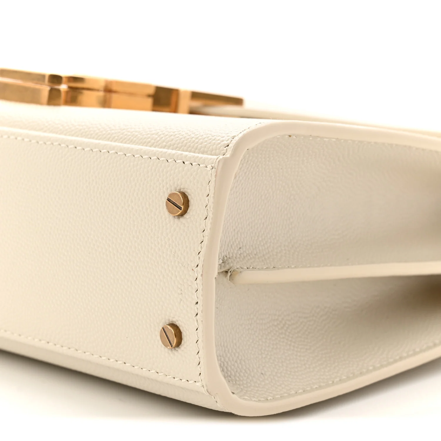 Grain de Poudre Mini Classic Monogram Cassandra Top Handle Vintage White - Image 10