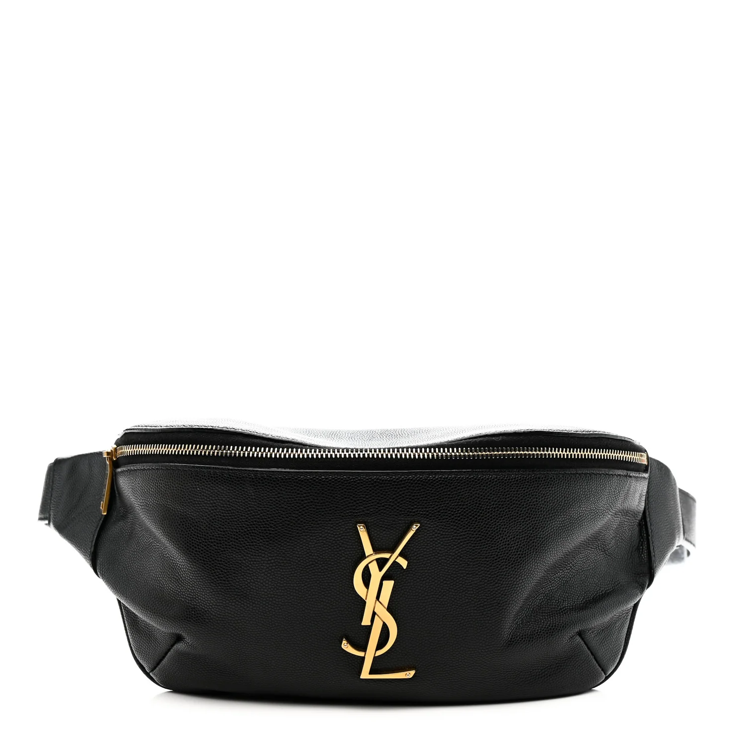 Grain De Poudre Monogram Belt Bag Black
