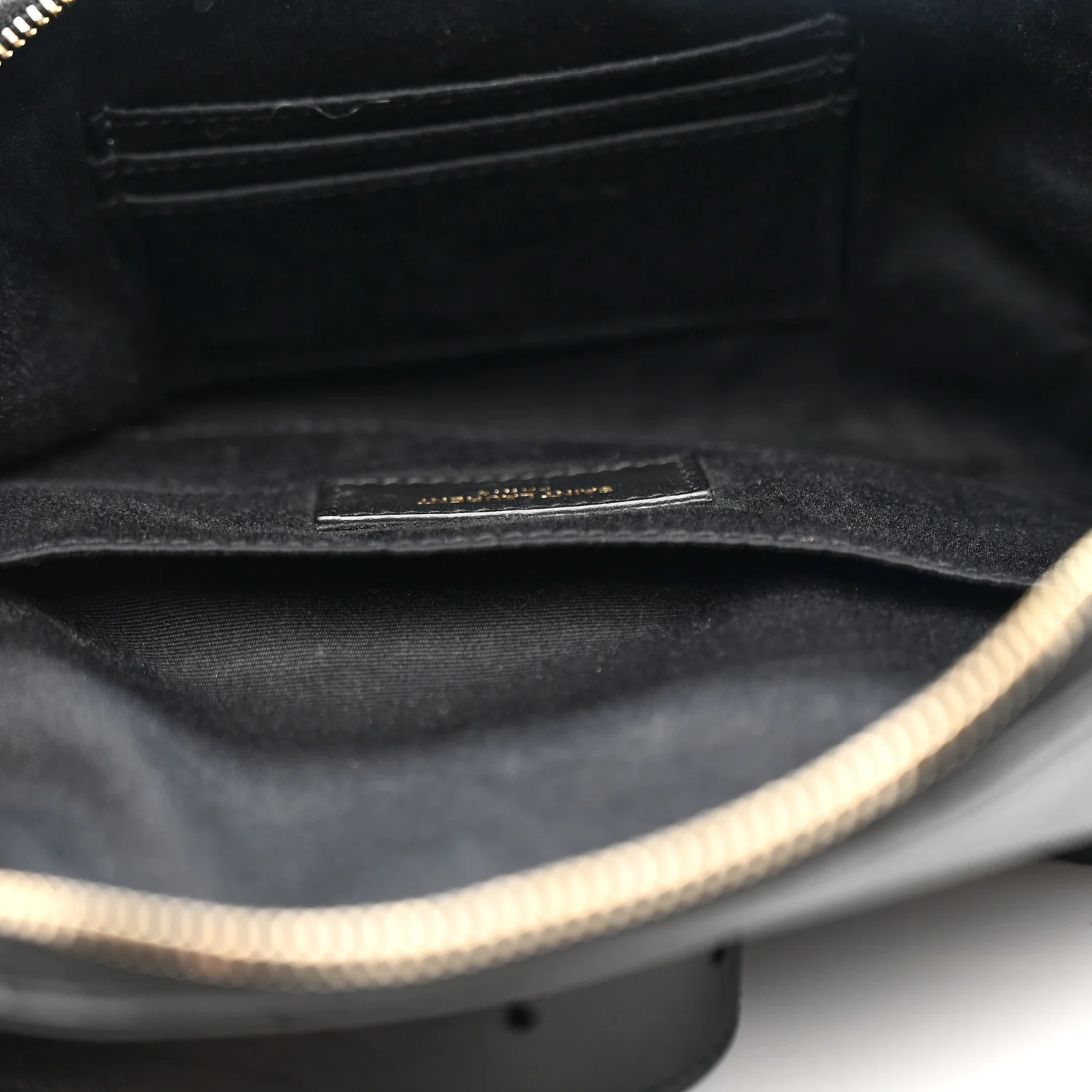 Grain De Poudre Monogram Belt Bag Black - Image 11