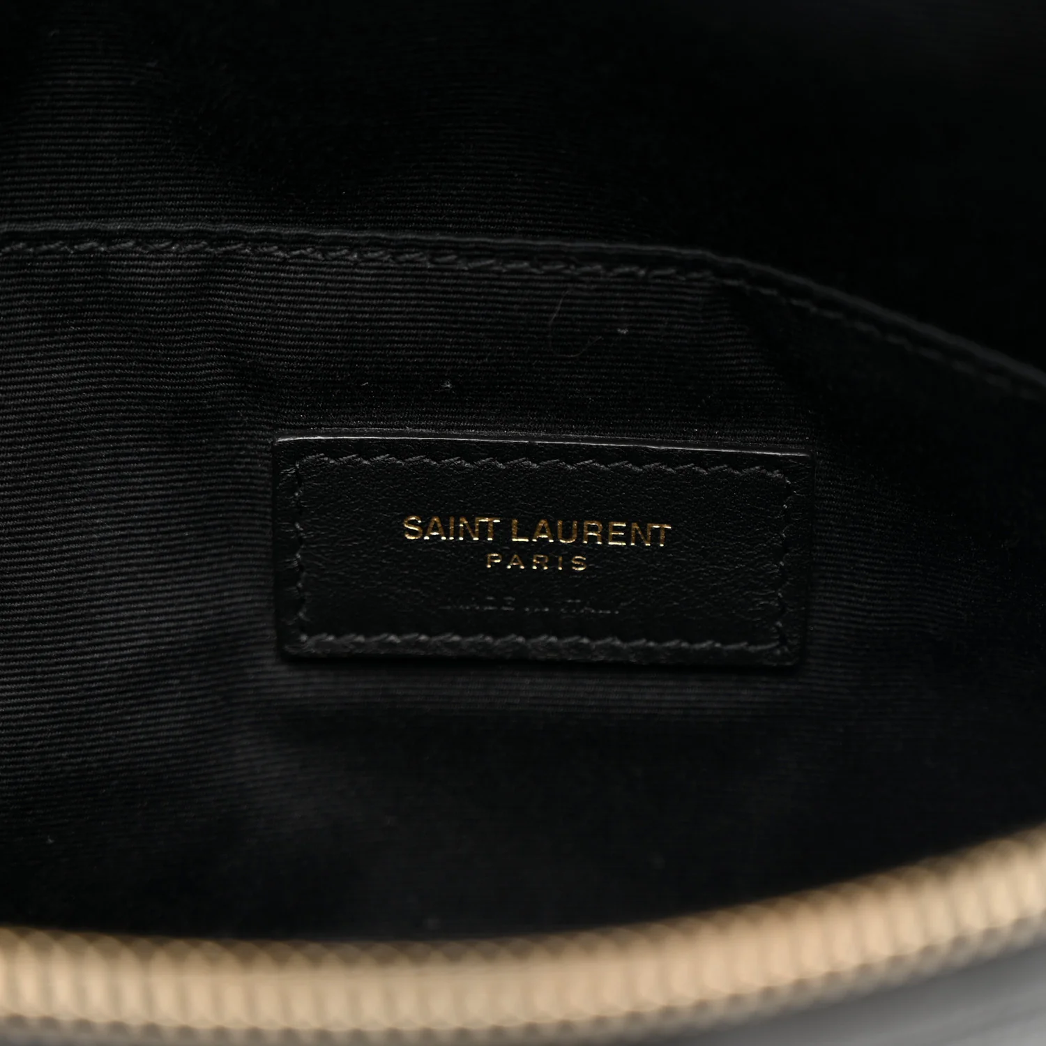 Grain De Poudre Monogram Belt Bag Black - Image 6