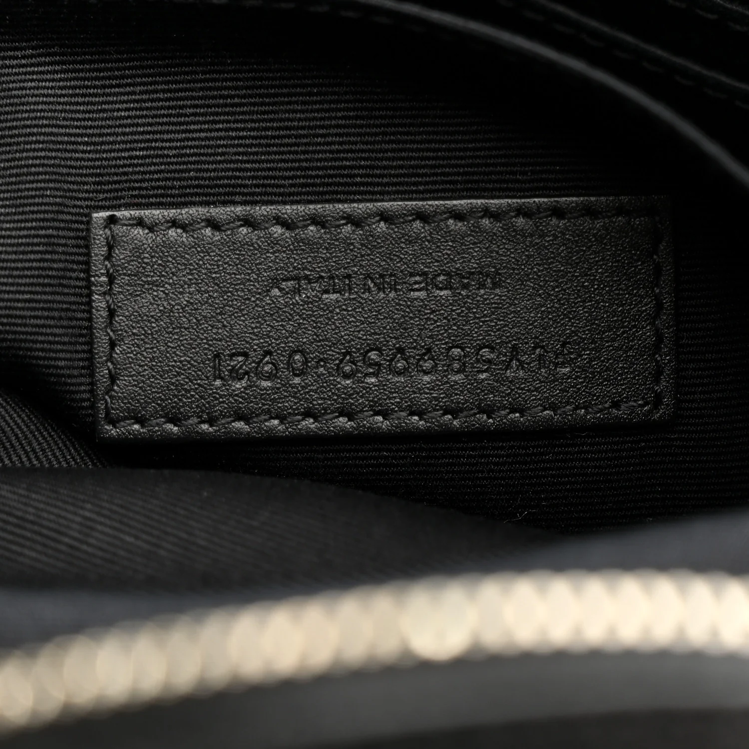 Grain De Poudre Monogram Belt Bag Black - Image 13