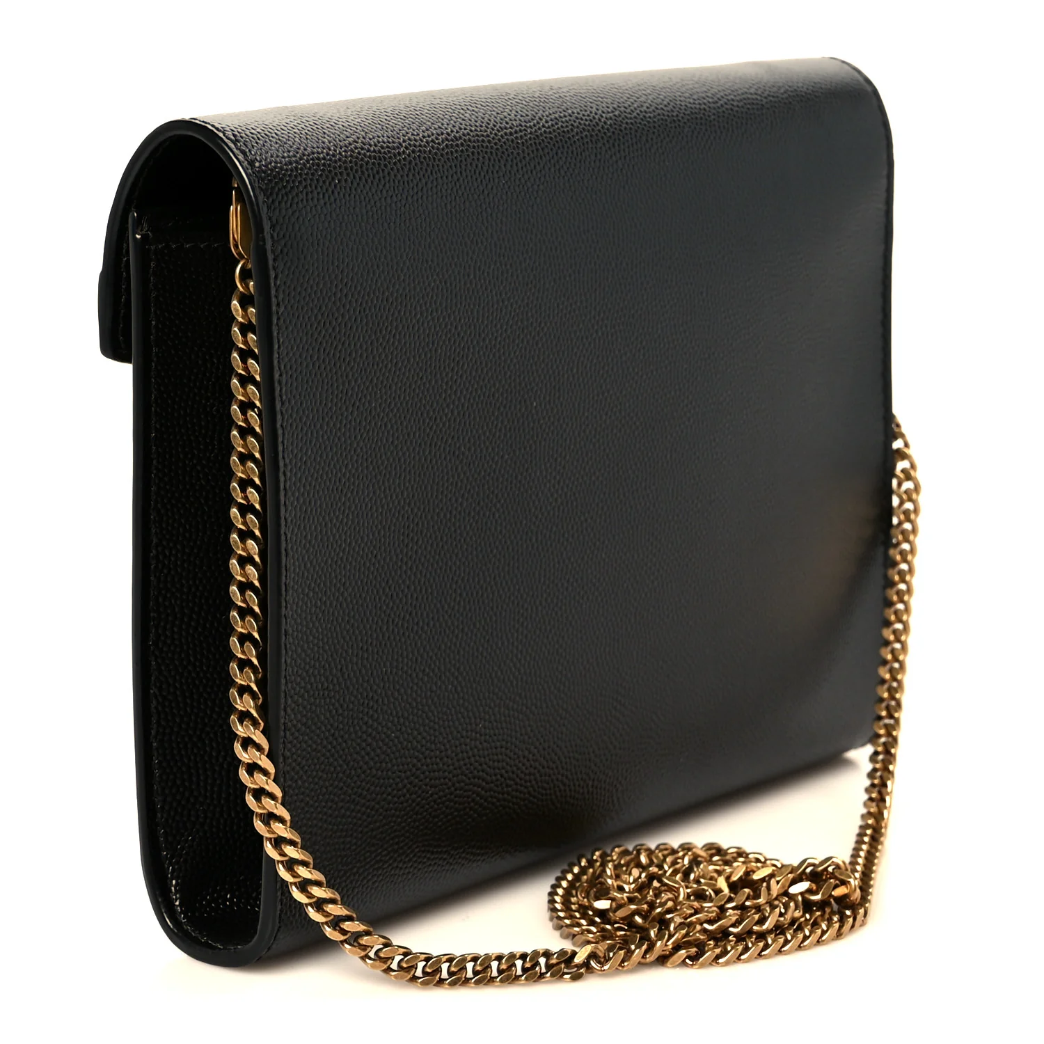 Grain De Poudre Monogram Cassandra Chain Wallet Black - Image 3