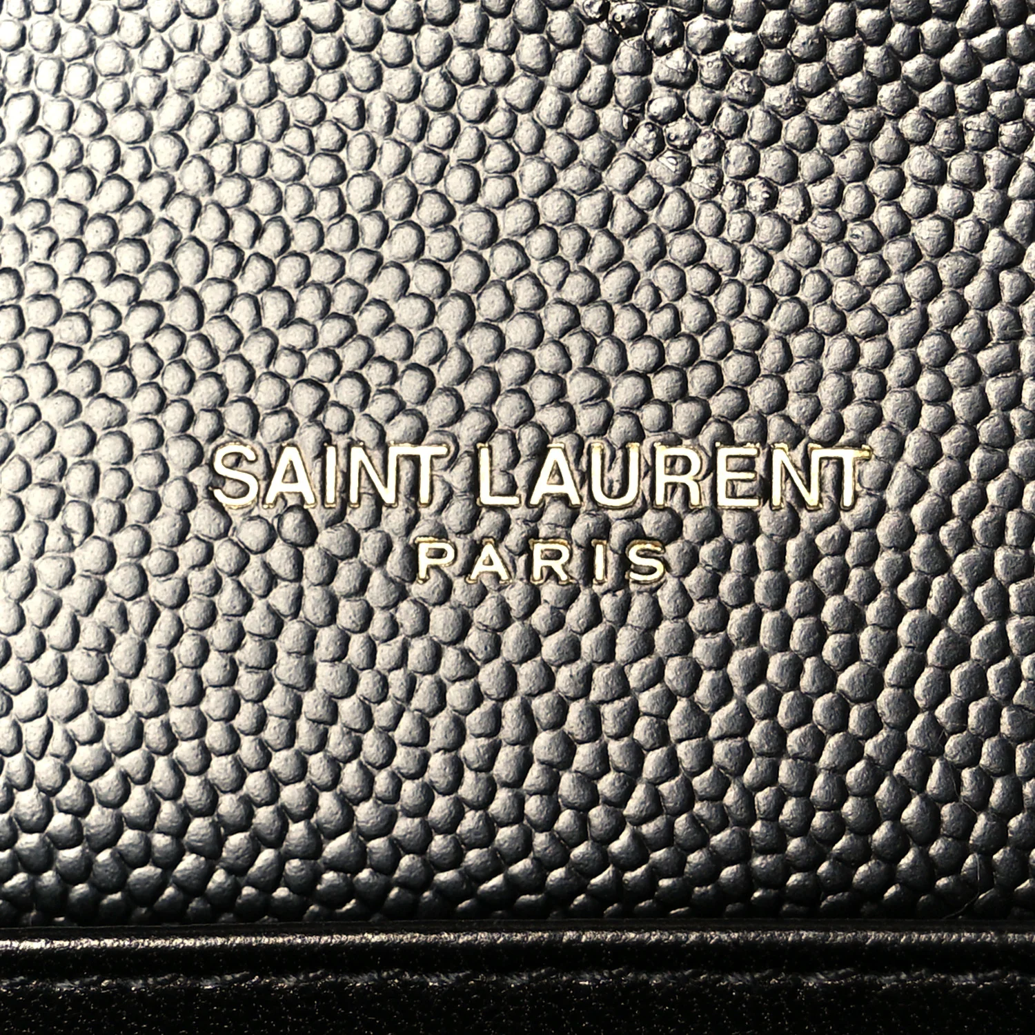Grain De Poudre Monogram Cassandra Chain Wallet Black - Image 6