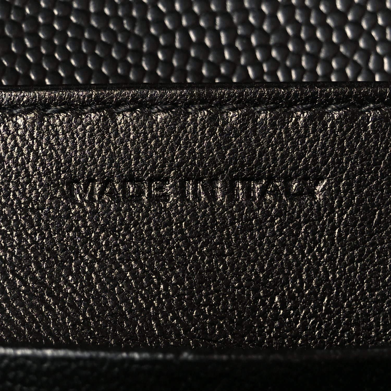 Grain De Poudre Monogram Cassandra Chain Wallet Black - Image 7