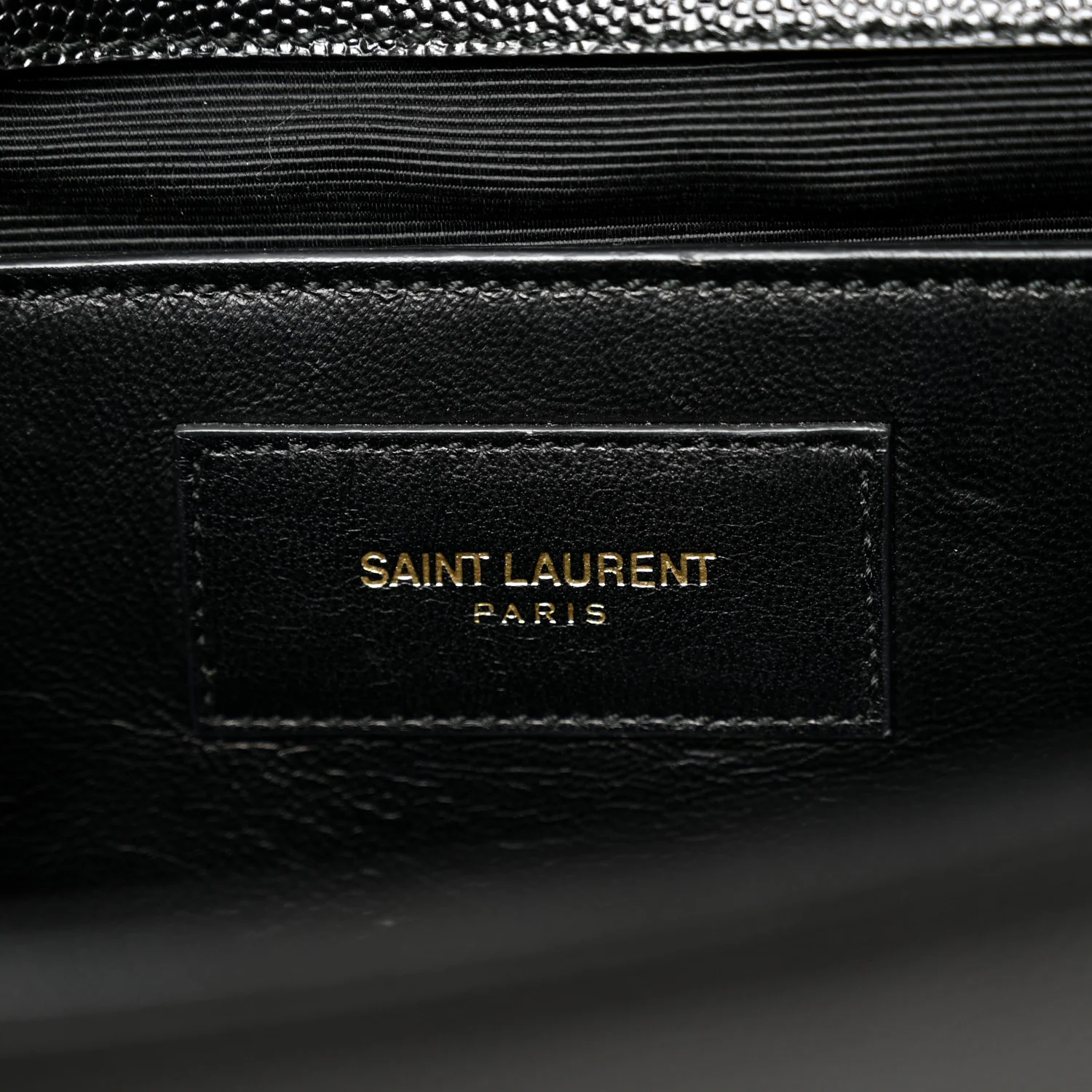 Grain De Poudre Monogram Cassandre Clutch Black - Image 6