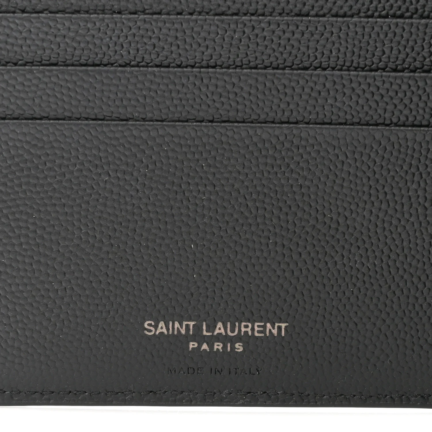 Grain De Poudre Monogram Monochrome Bifold Wallet Black - Image 6
