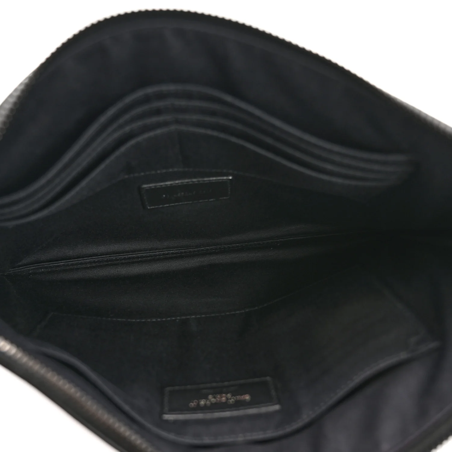 Grain De Poudre Monogram Monochrome iPad Case Black - Image 5