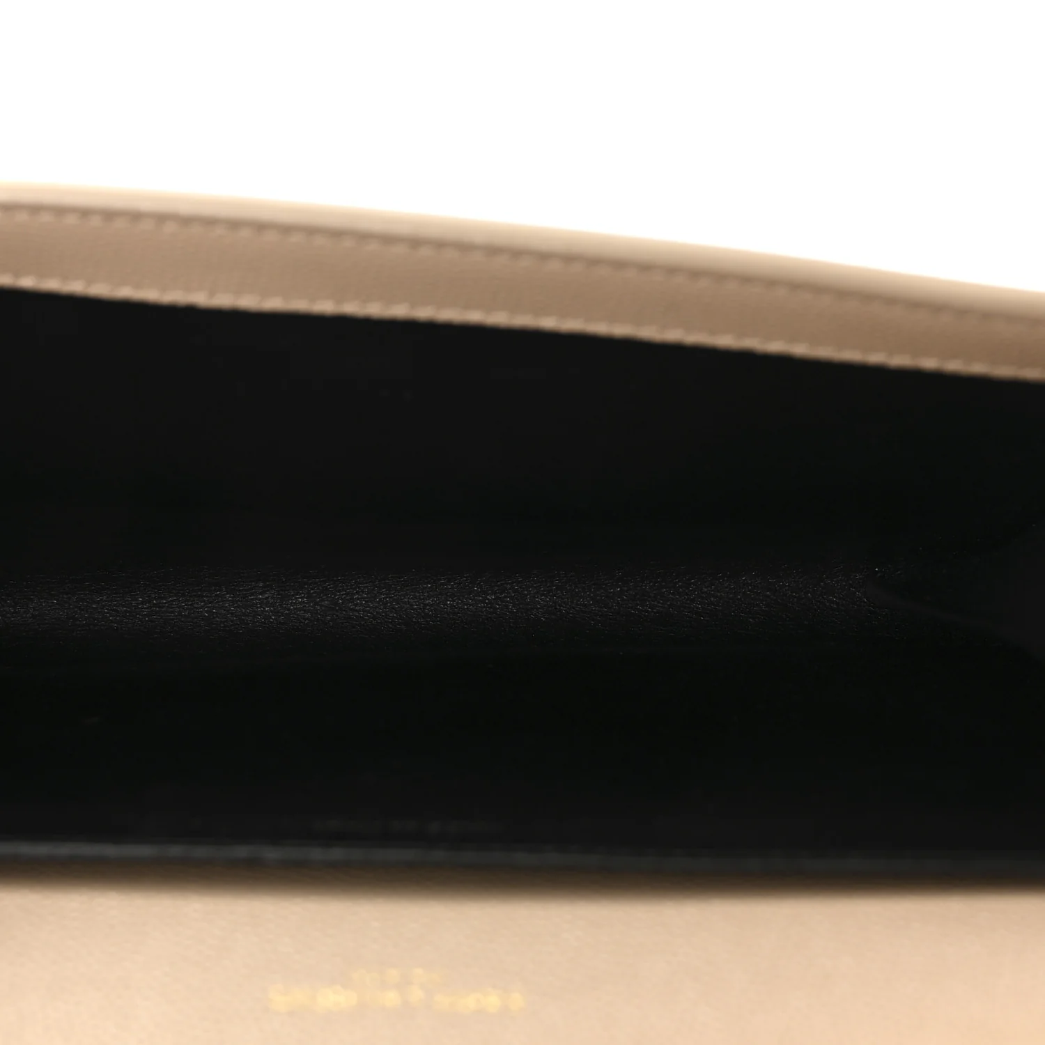 Grain De Poudre Monogram Uptown Chain Wallet Dark Beige - Image 5