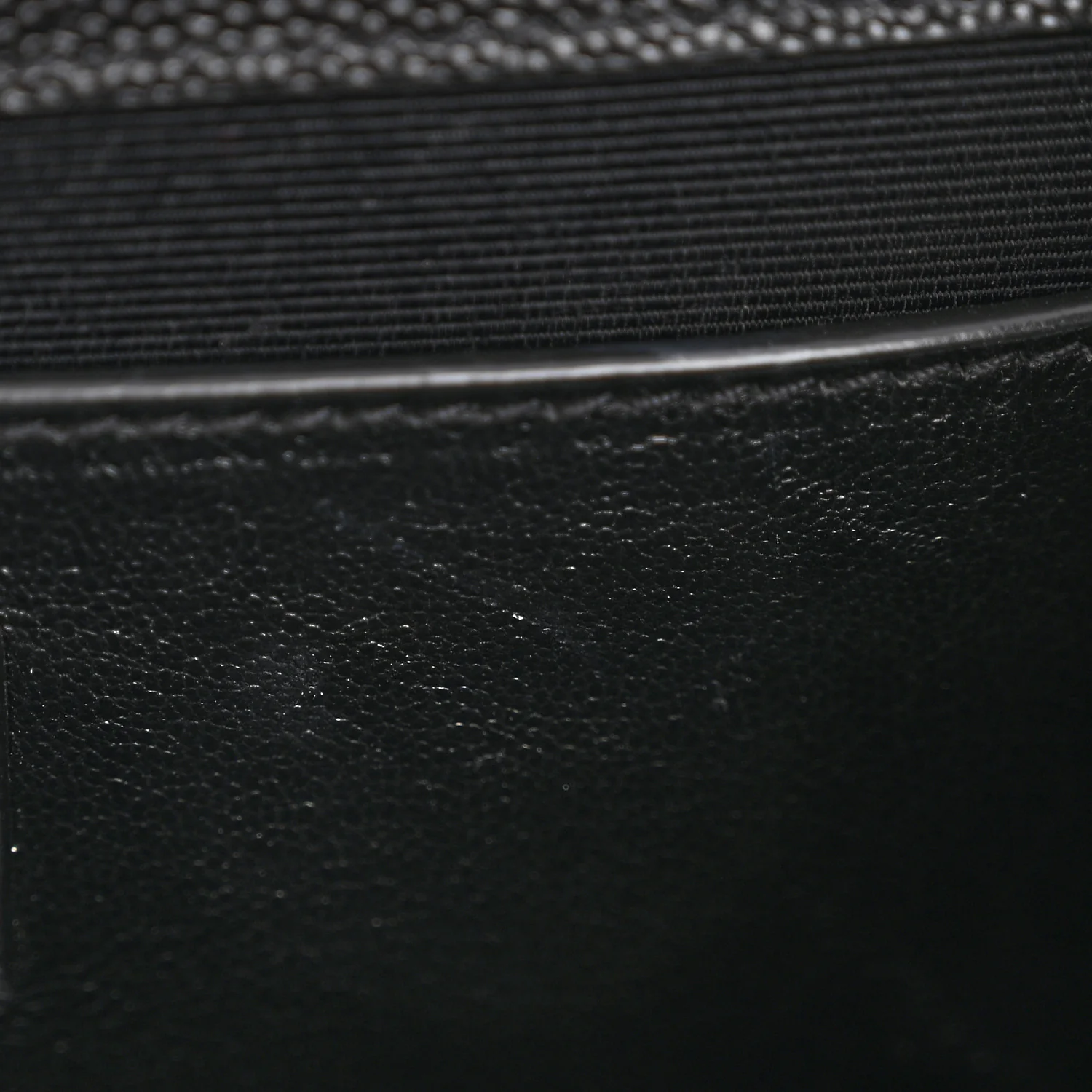 Grain De Poudre Small Classic Monogram Kate Tassel Satchel Black - Image 11