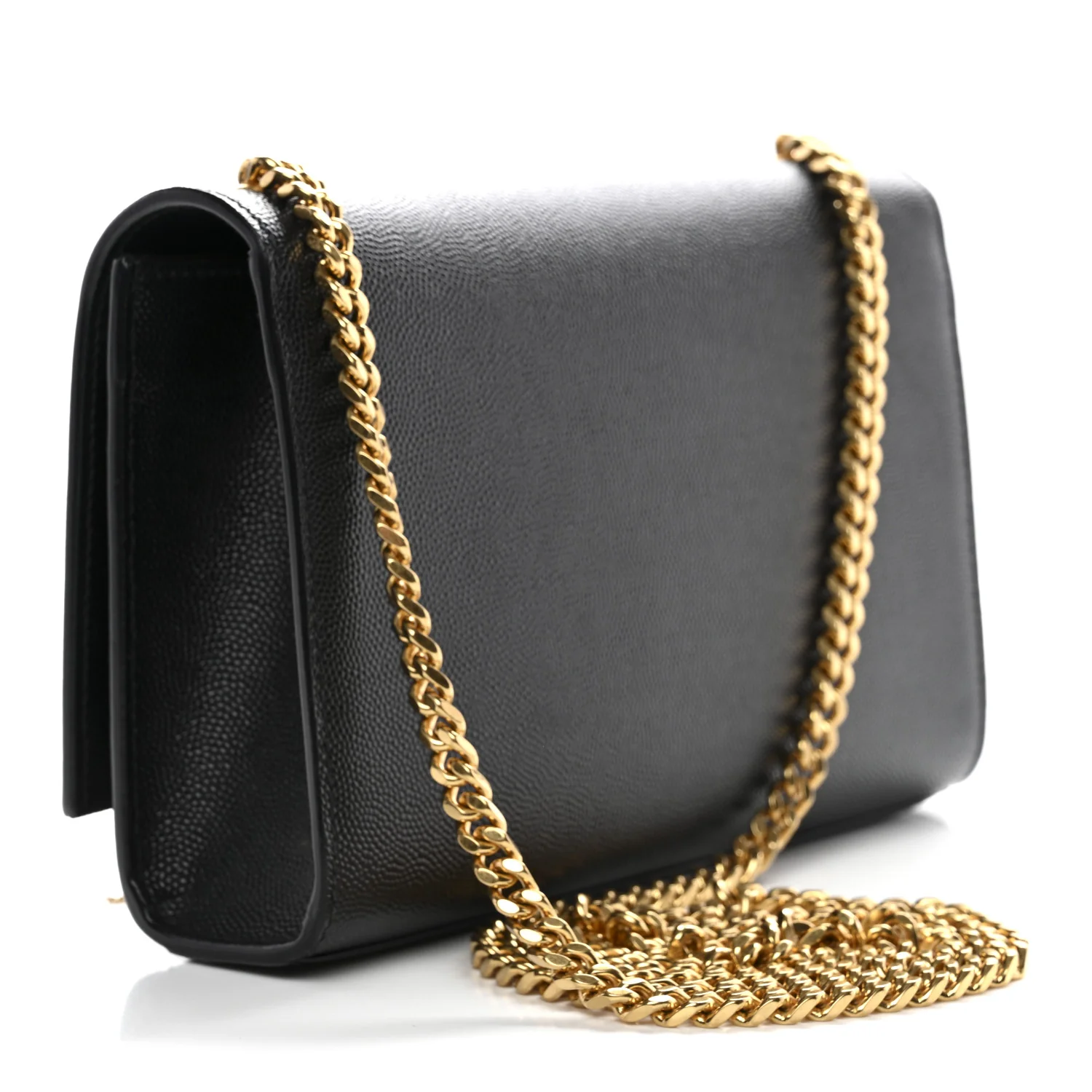 Grain De Poudre Small Classic Monogram Kate Tassel Satchel Black - Image 2
