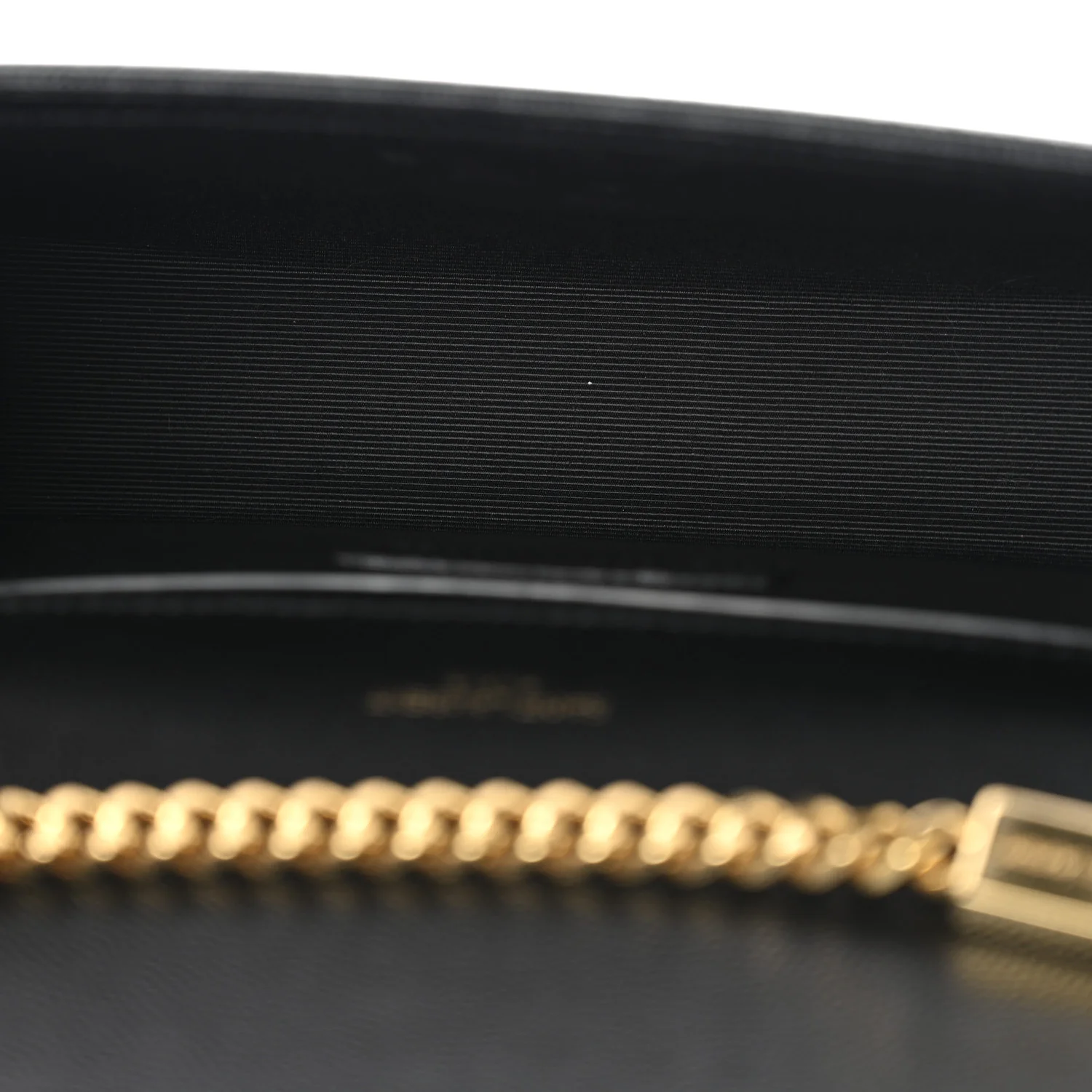 Grain De Poudre Small Classic Monogram Kate Tassel Satchel Black - Image 4